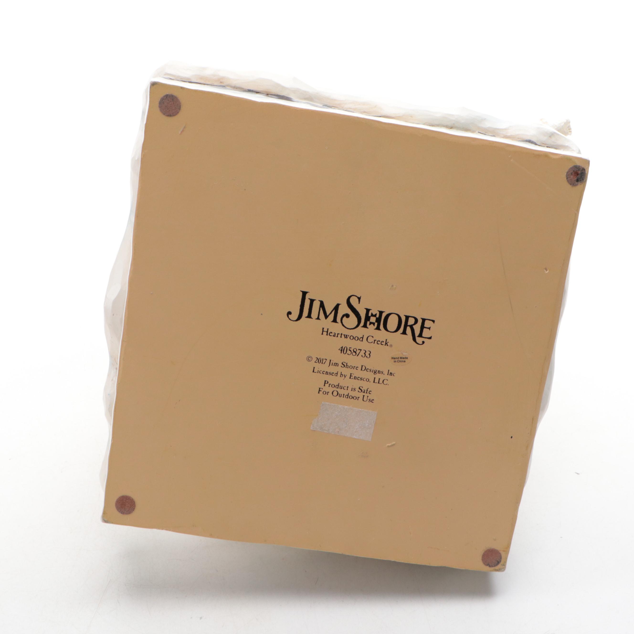 Jim Shore Heartwood Creek "White Woodland" Snowman