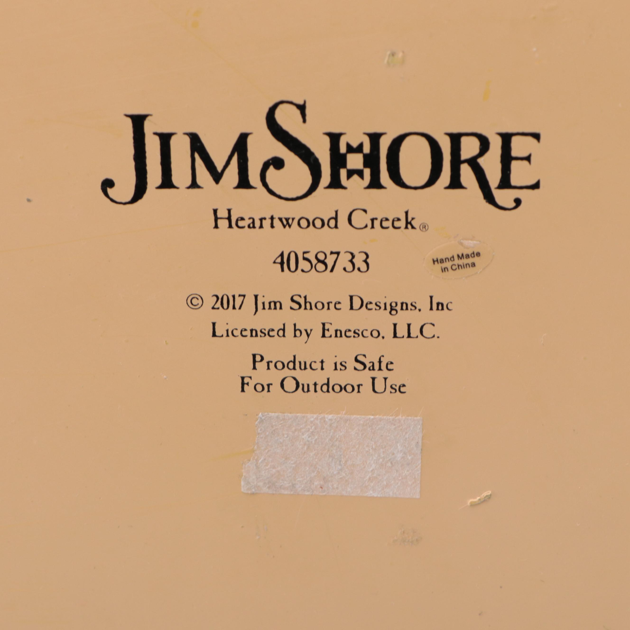 Jim Shore Heartwood Creek "White Woodland" Snowman