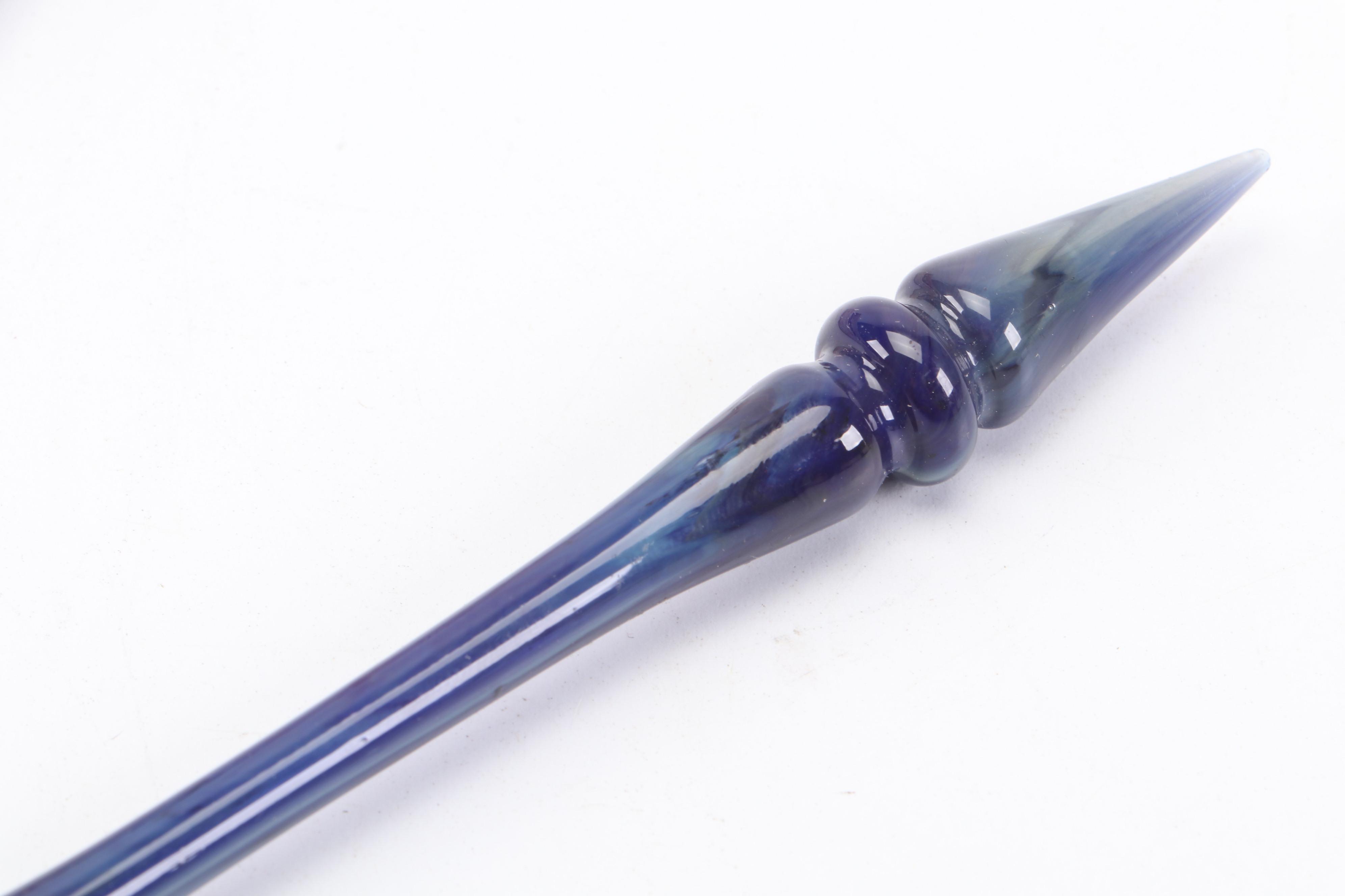 Murano Glass Dip Pen with Nibs and Paris D.Nore All-Glass Dip Pen