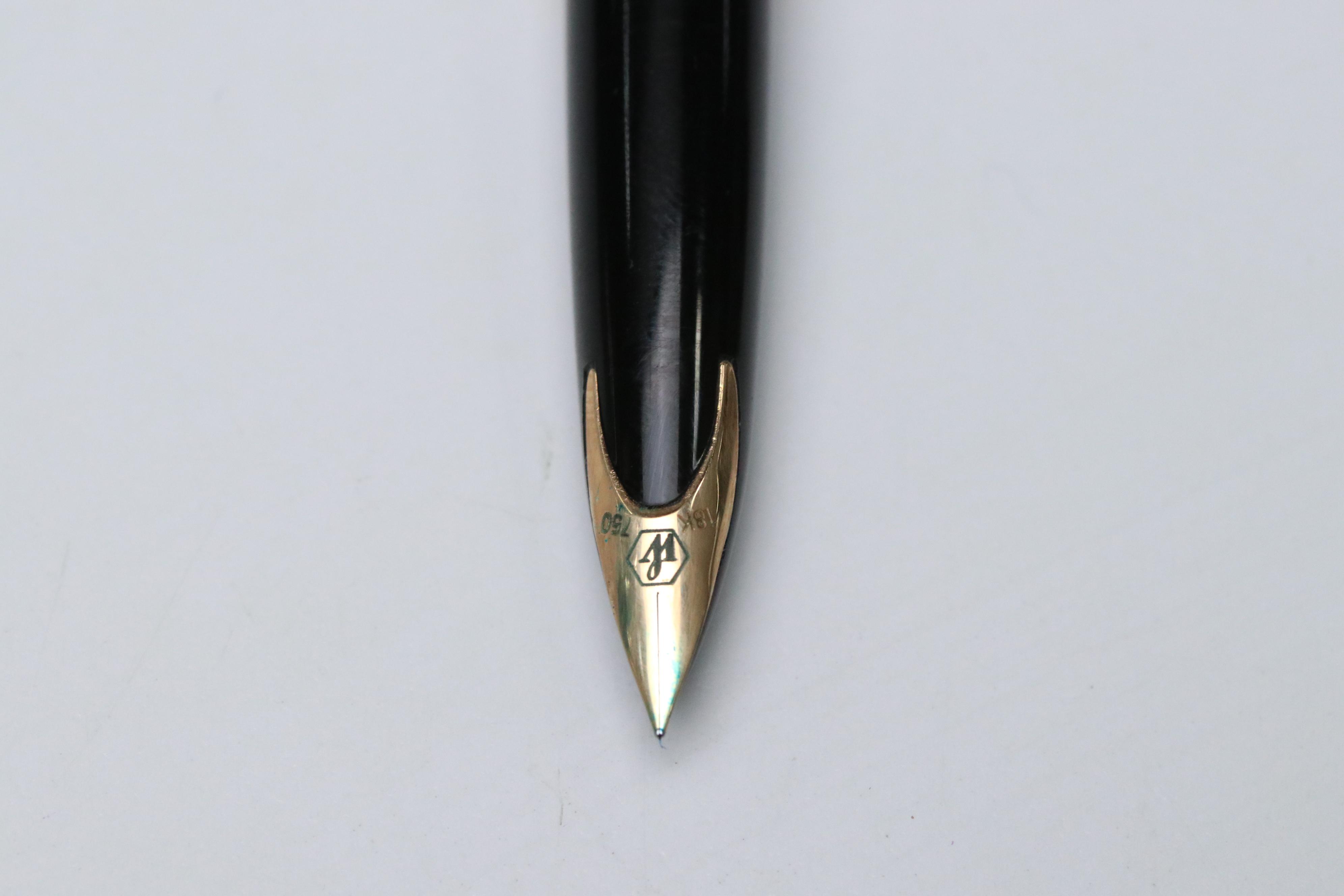 Waterman's Resin and Gold Plate Fountain Pens with Mechanical Pencil