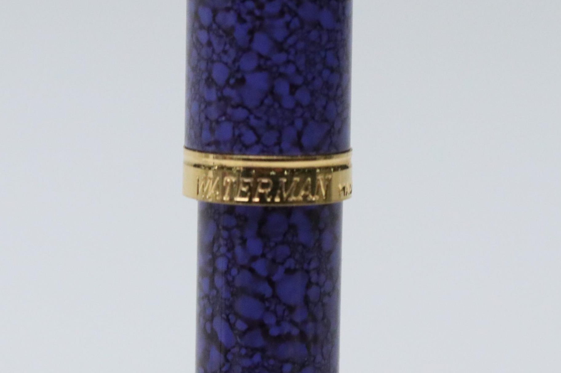 Waterman's Resin and Gold Plate Fountain Pens with Mechanical Pencil
