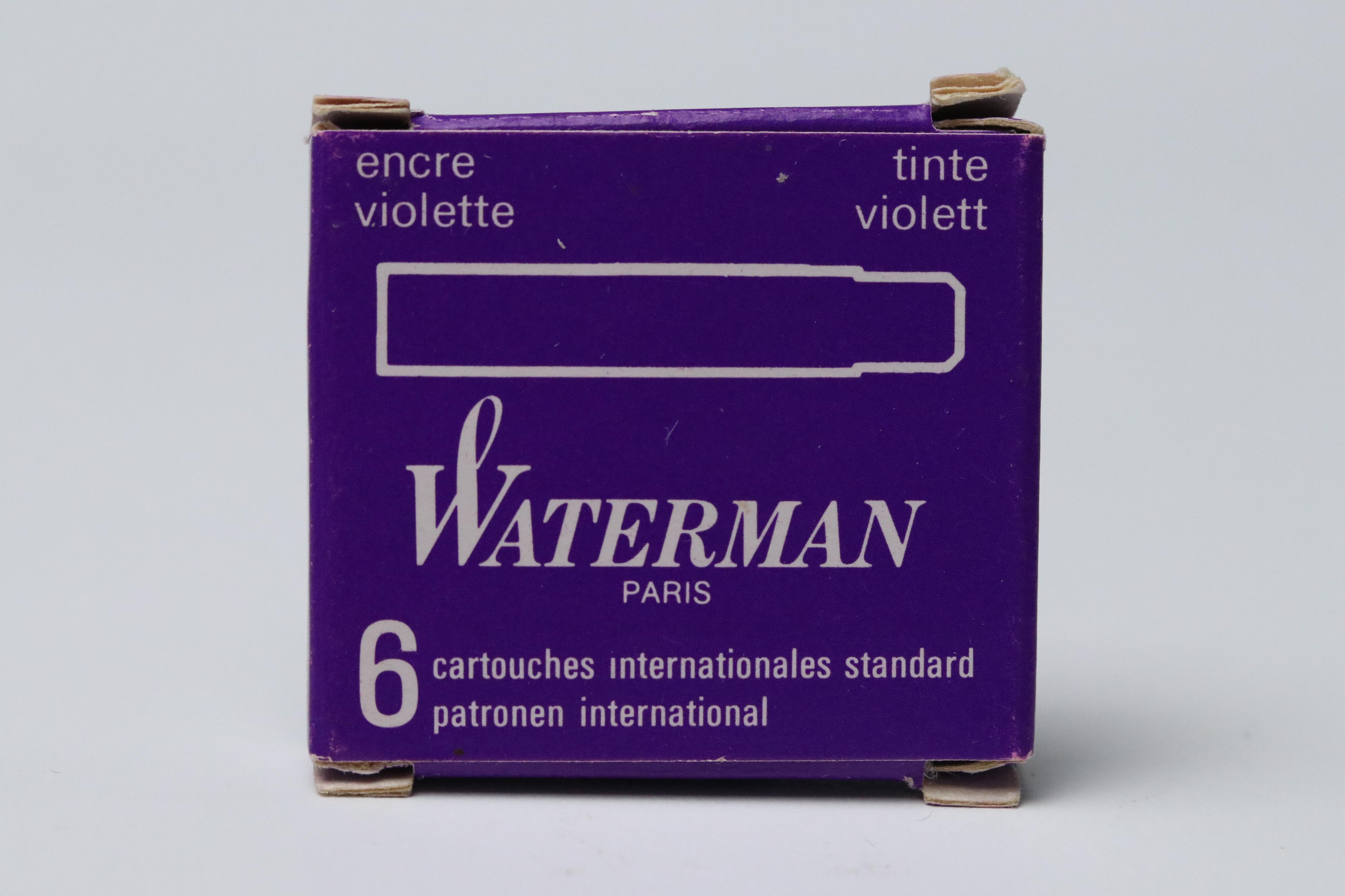 Waterman's Resin and Gold Plate Fountain Pens with Mechanical Pencil