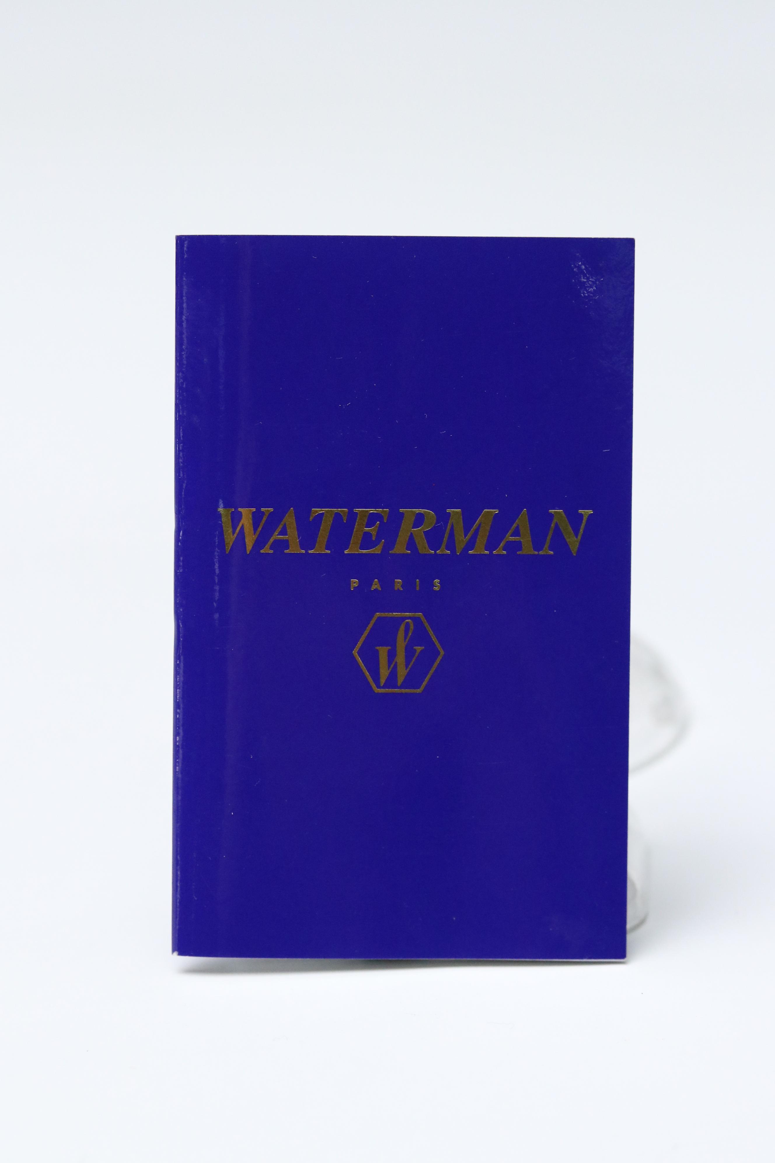 Waterman's Resin and Gold Plate Fountain Pens with Mechanical Pencil
