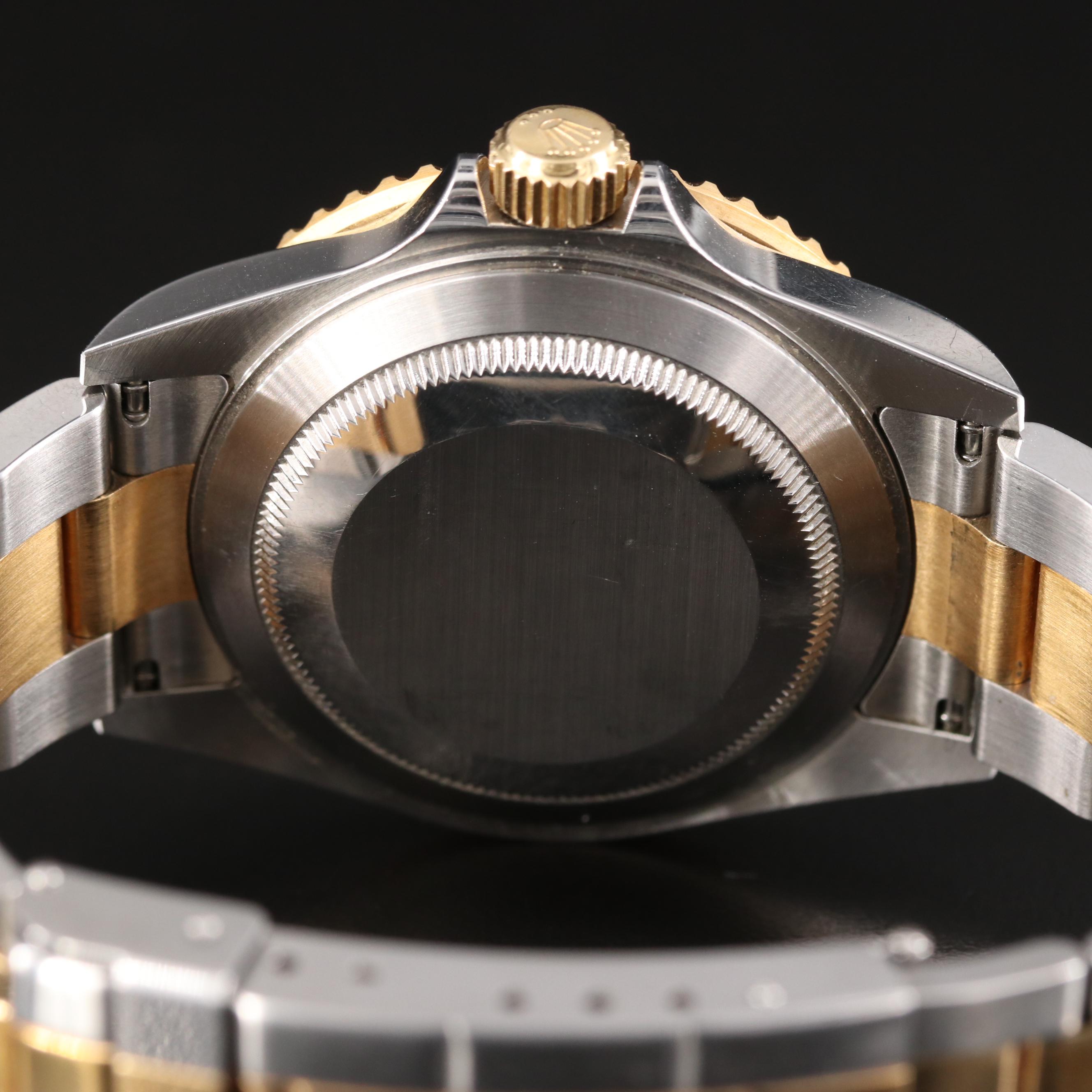 2006 Rolex Submariner Blue Dial Two-Tone Watch