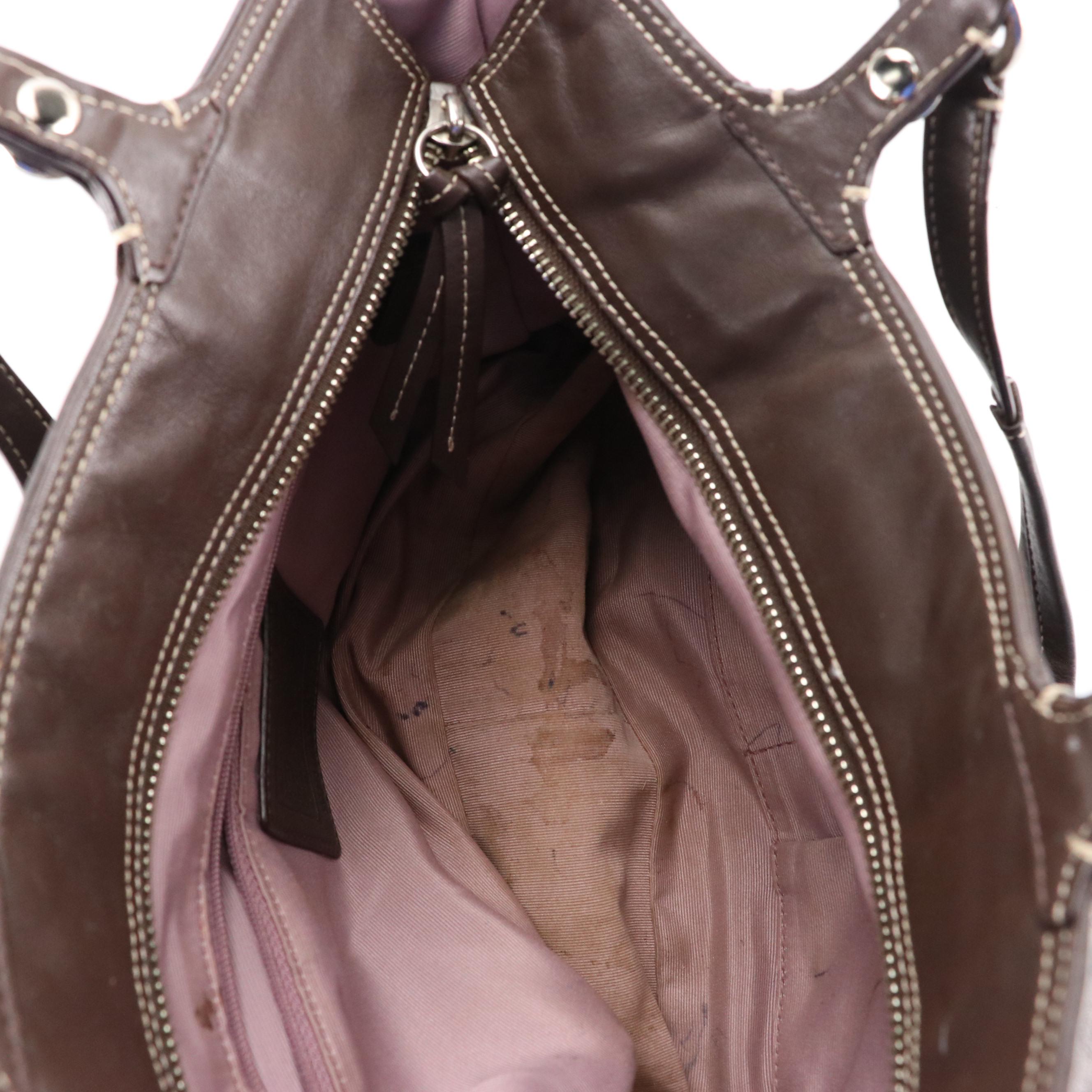 Coach Madison, Ashley and East-West Gallery Shoulder Bags in Leather and Canvas