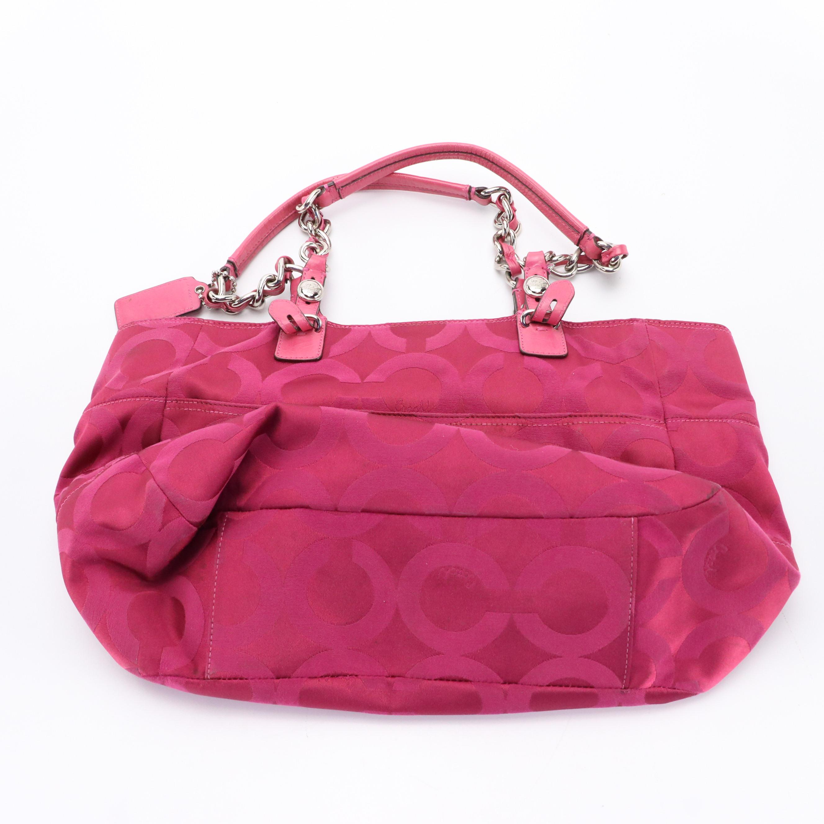 Coach Madison, Ashley and East-West Gallery Shoulder Bags in Leather and Canvas