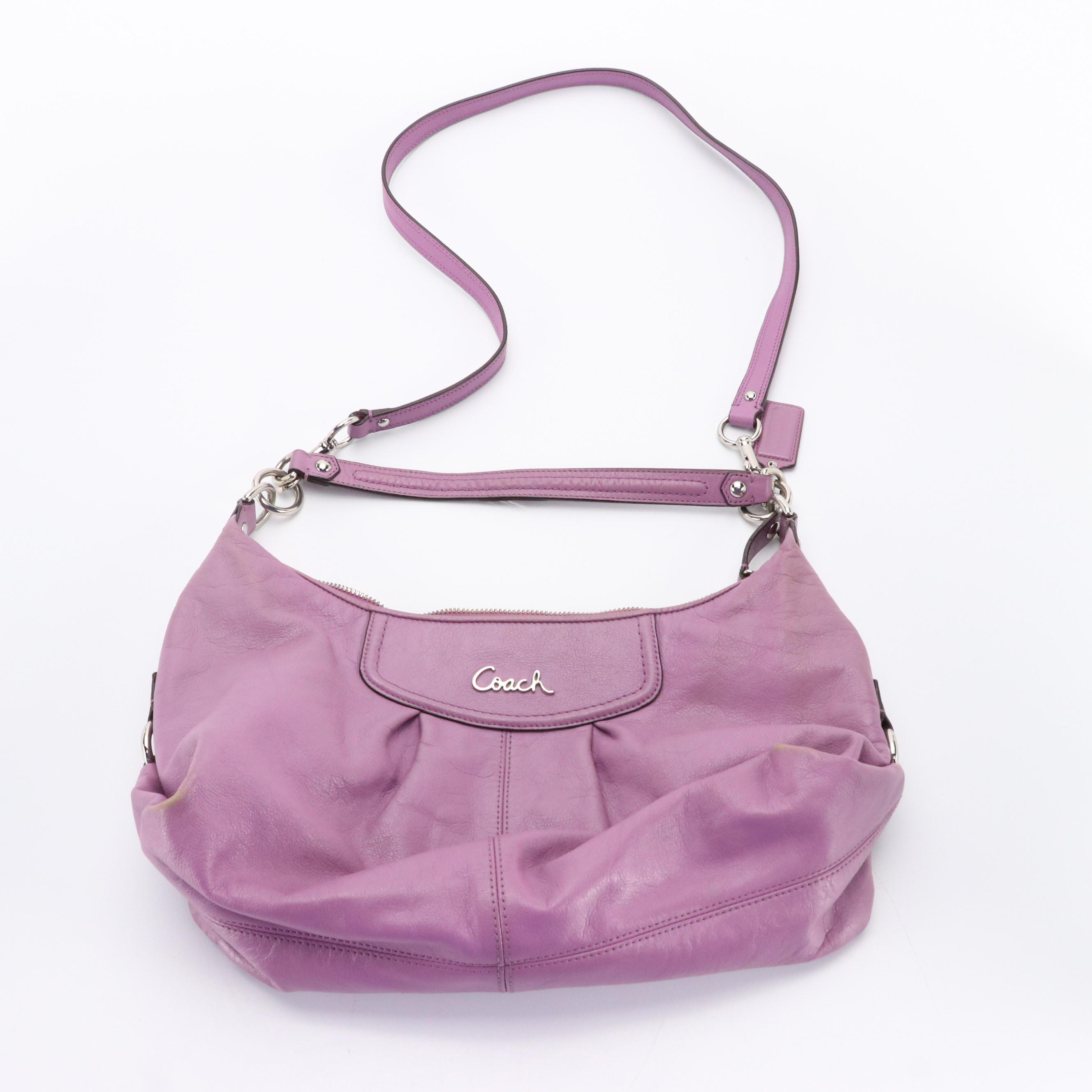 Coach Madison, Ashley and East-West Gallery Shoulder Bags in Leather and Canvas