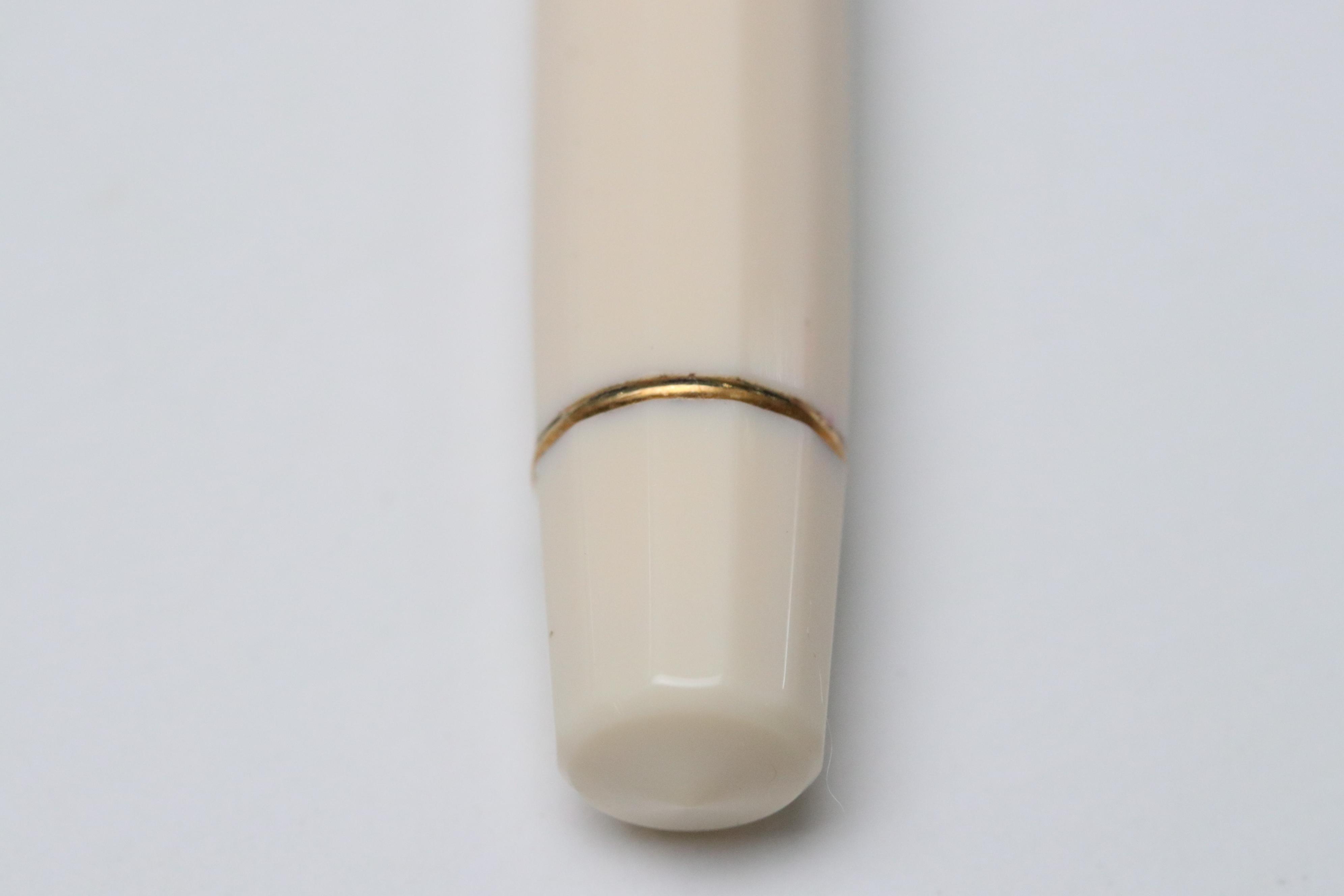 Italian Omas Acrylic Fountain Pens with 18K Gold Nibs, Porcelanosa Spanish Tiles