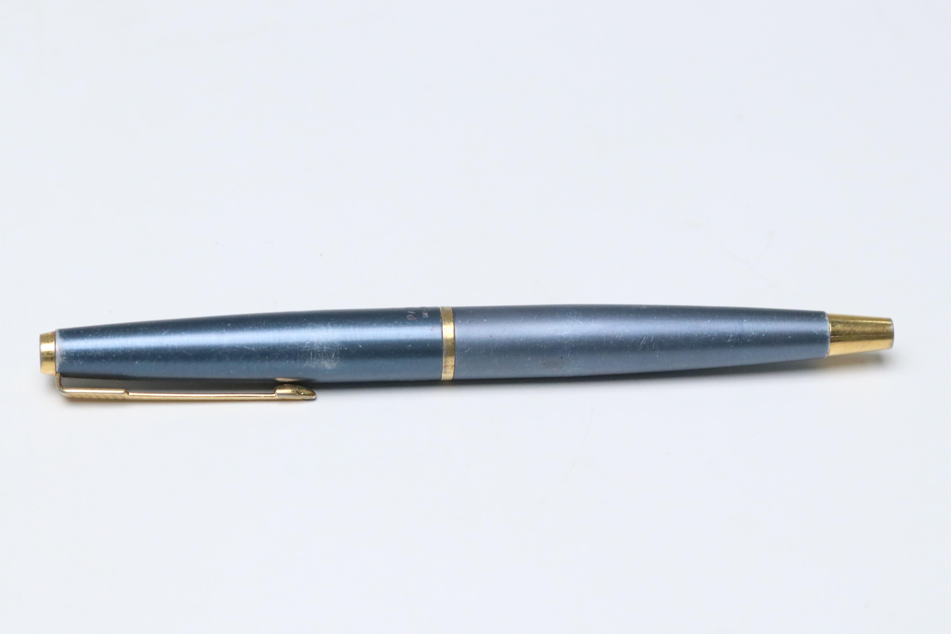Parker Fountain Pens with Mikimoto Ballpoint and Concord Mechanical Pencil