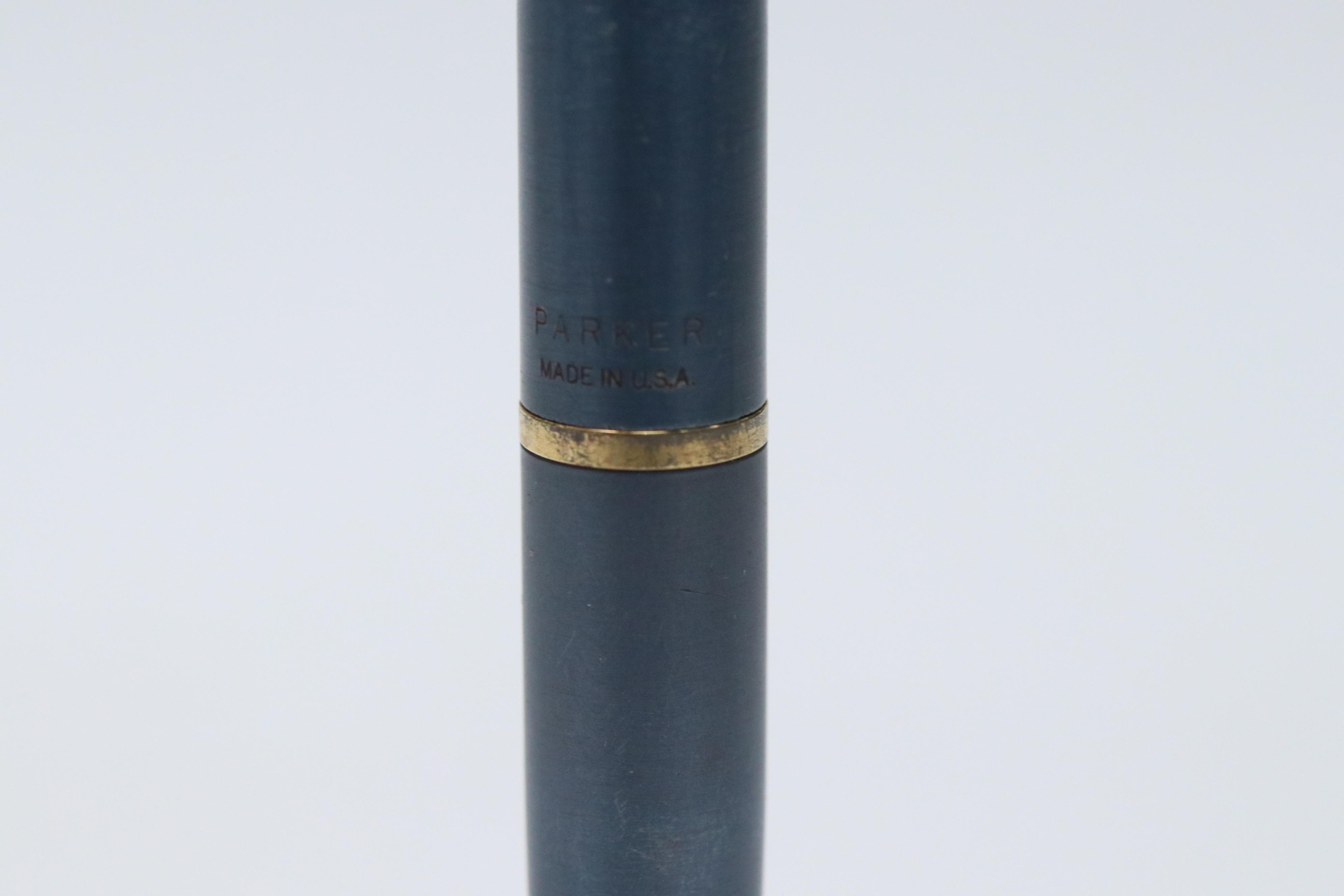 Parker Fountain Pens with Mikimoto Ballpoint and Concord Mechanical Pencil