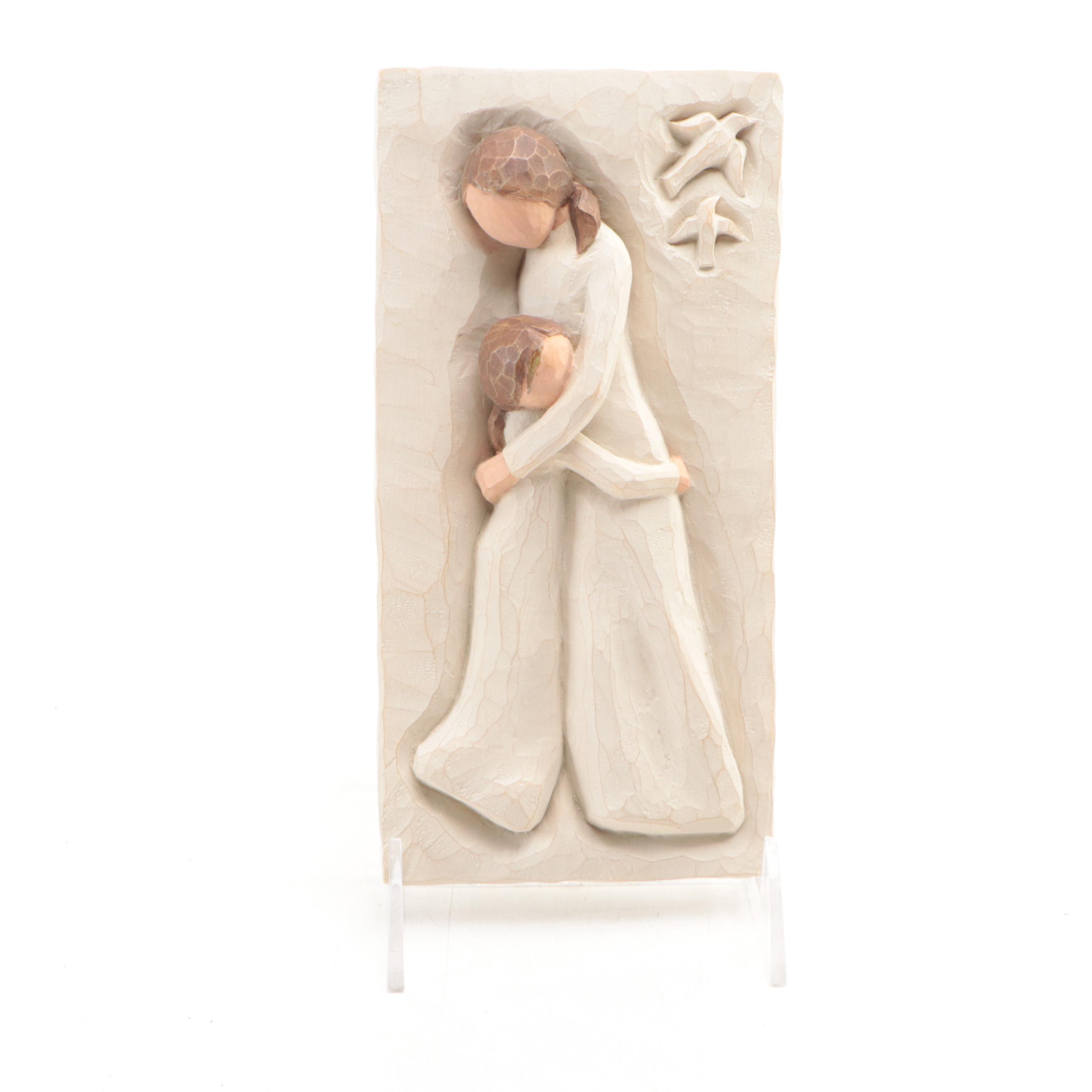 Willow Tree "Promise," "Angel of Mine" and More Figurines, Box and Wall Hanging