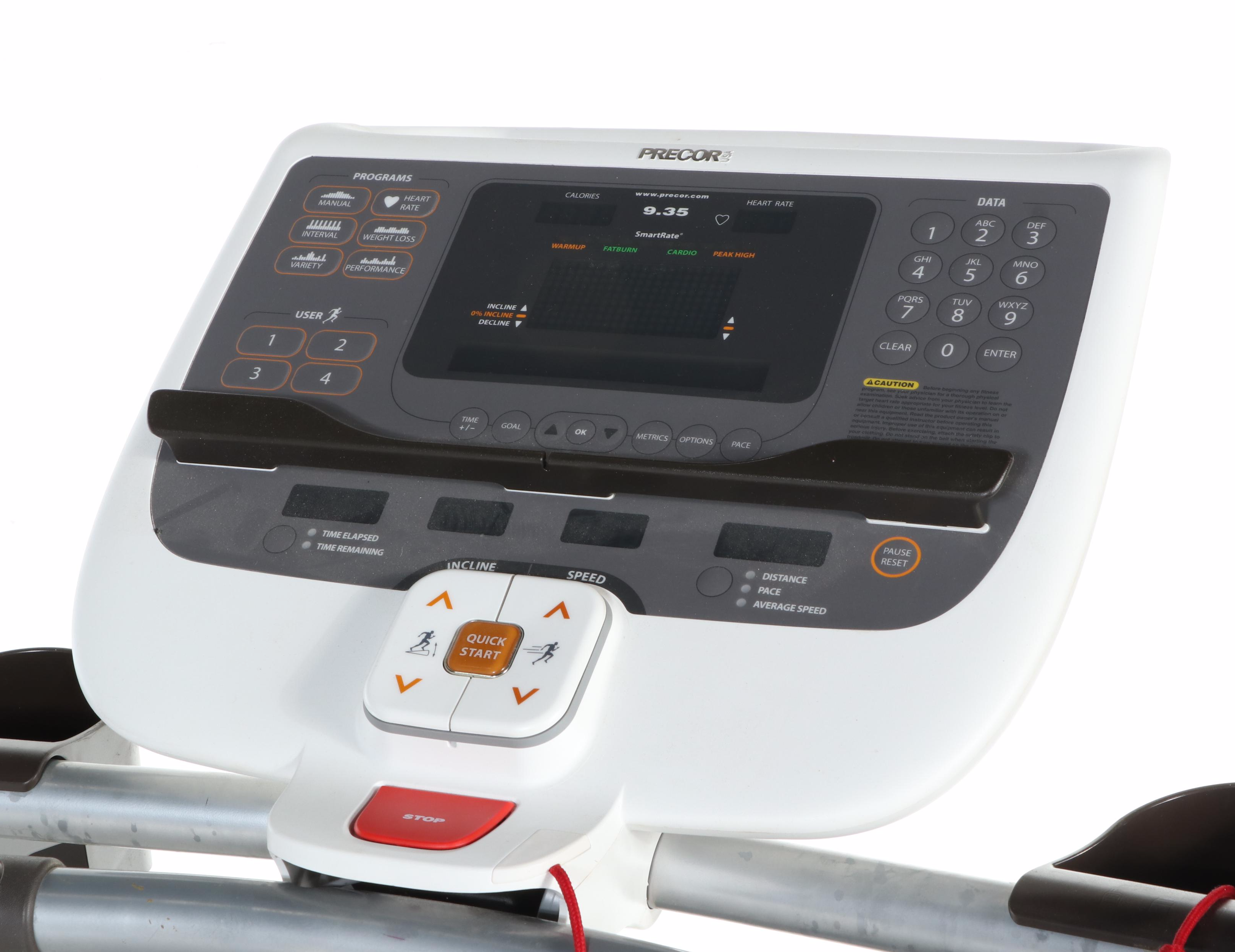 Precor 9.35 Precision Low-Impact Incline Treadmill