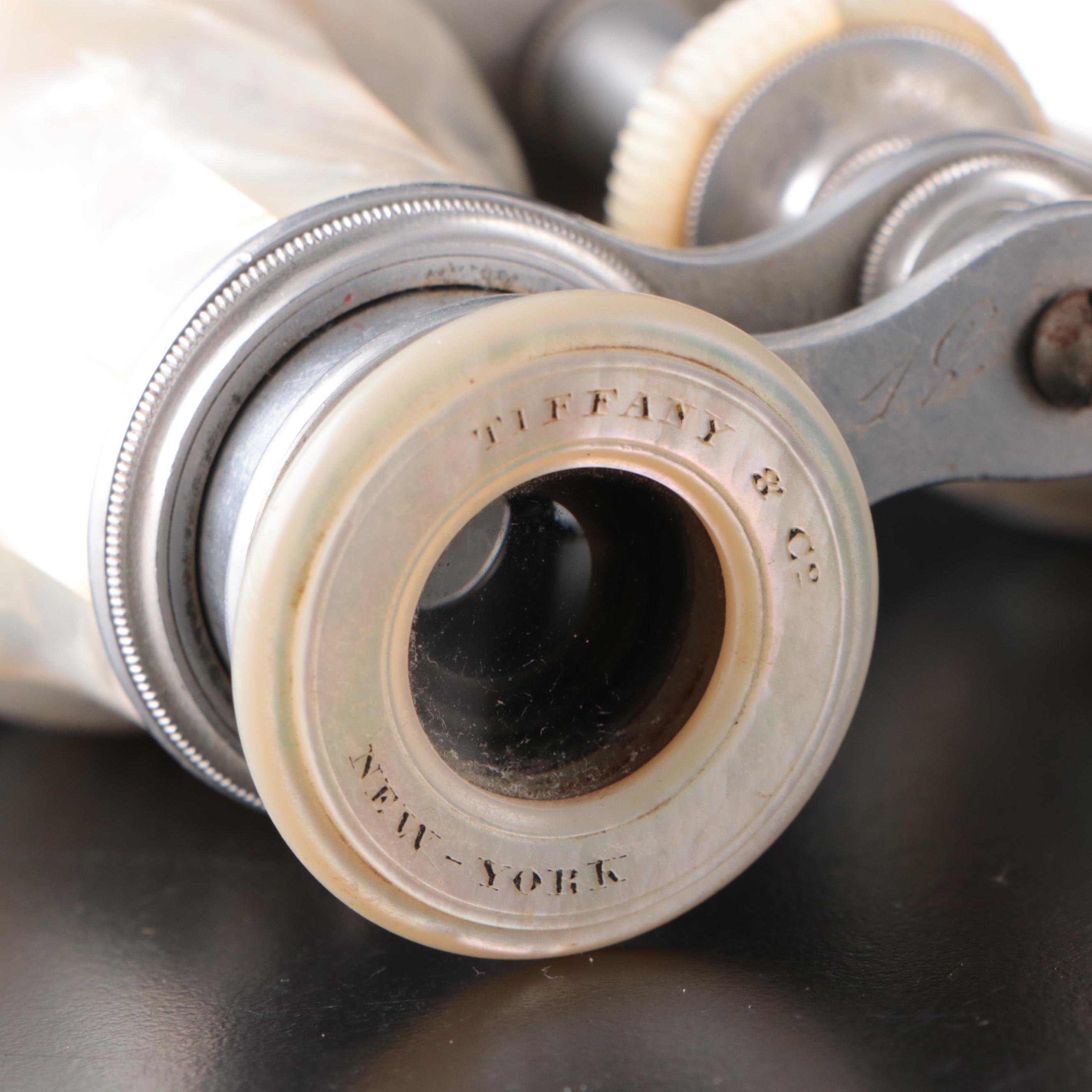 Tiffany & Co. Mother-of-Pearl Opera Glasses with Lemaire Paris Opera Glasses