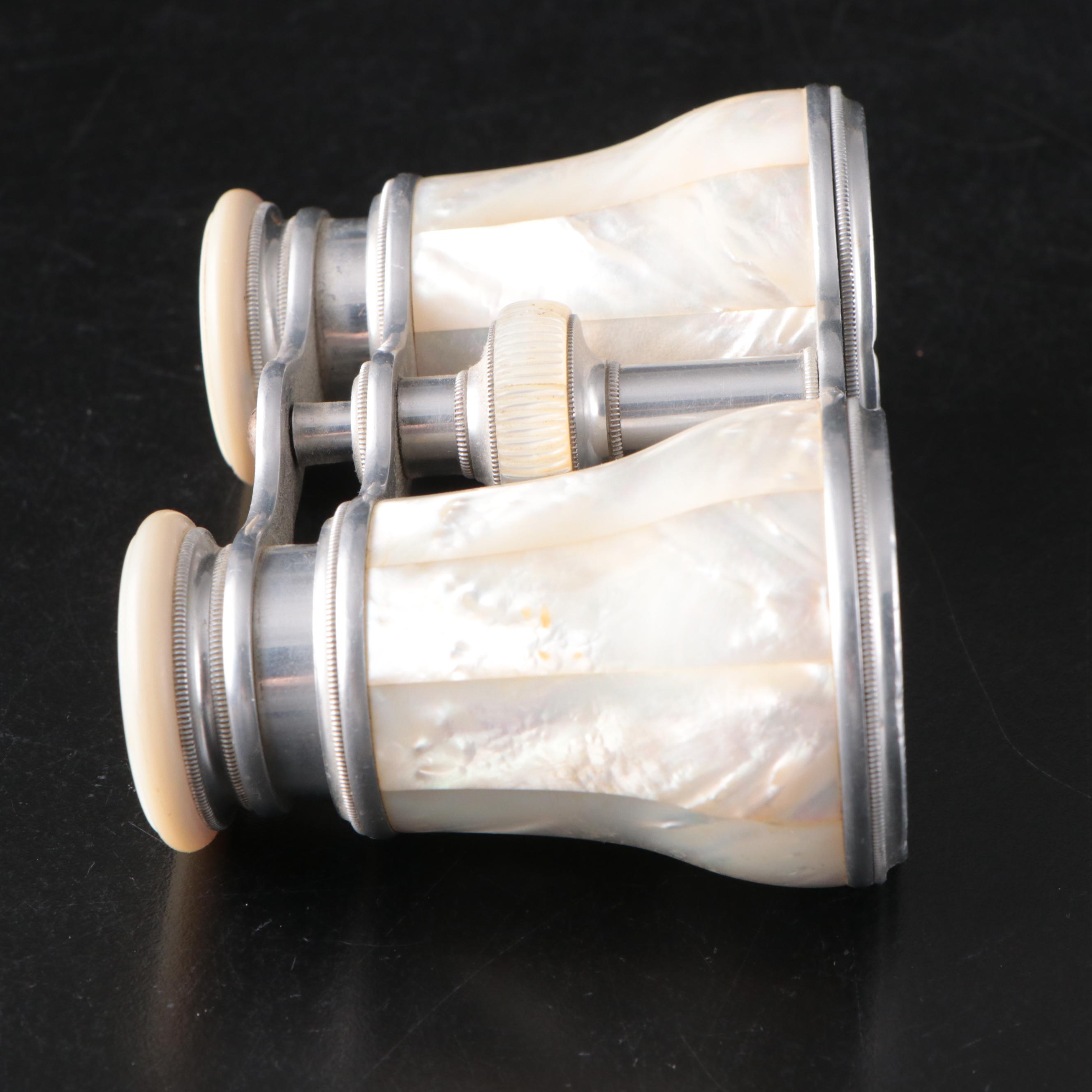 Tiffany & Co. Mother-of-Pearl Opera Glasses with Lemaire Paris Opera Glasses