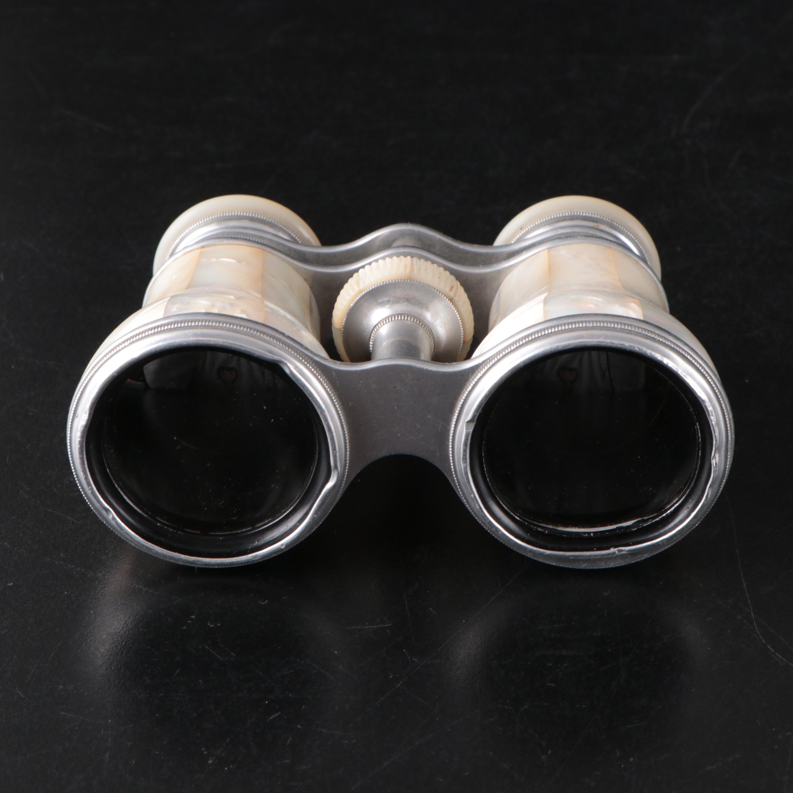 Tiffany & Co. Mother-of-Pearl Opera Glasses with Lemaire Paris Opera Glasses