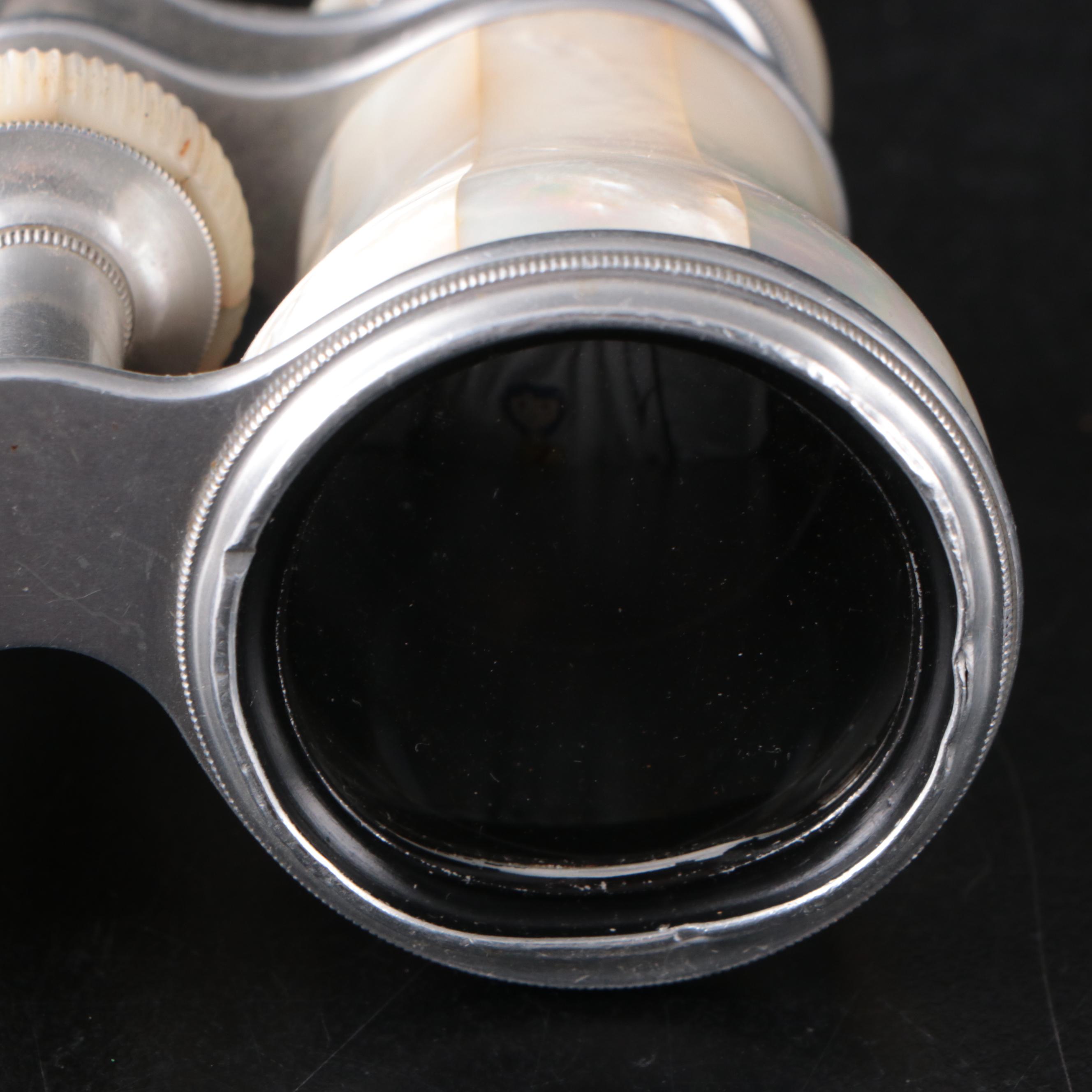 Tiffany & Co. Mother-of-Pearl Opera Glasses with Lemaire Paris Opera Glasses