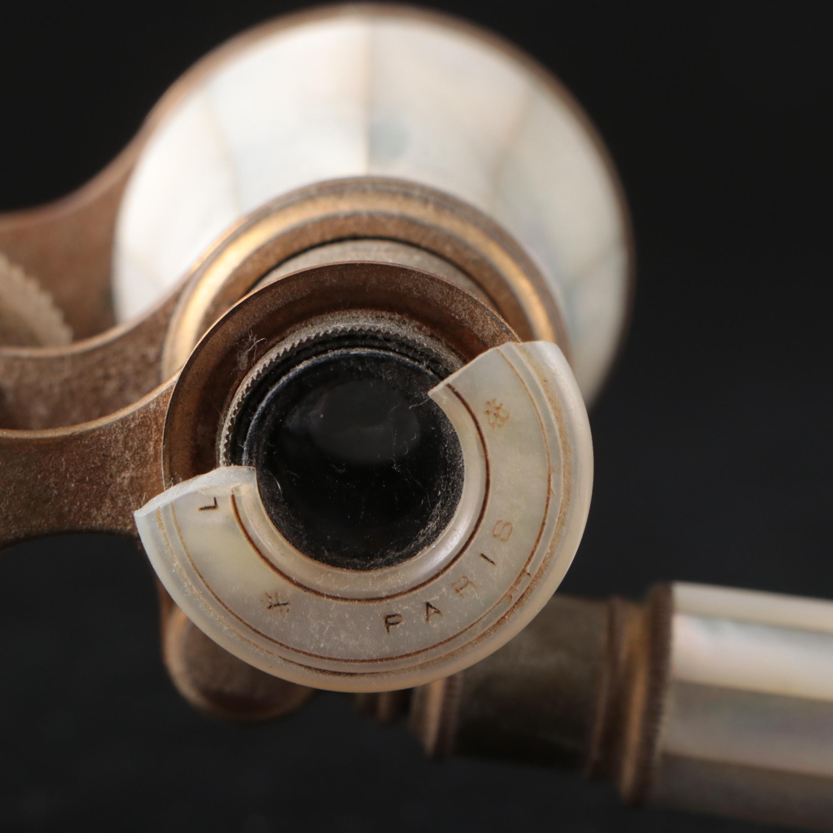 Tiffany & Co. Mother-of-Pearl Opera Glasses with Lemaire Paris Opera Glasses