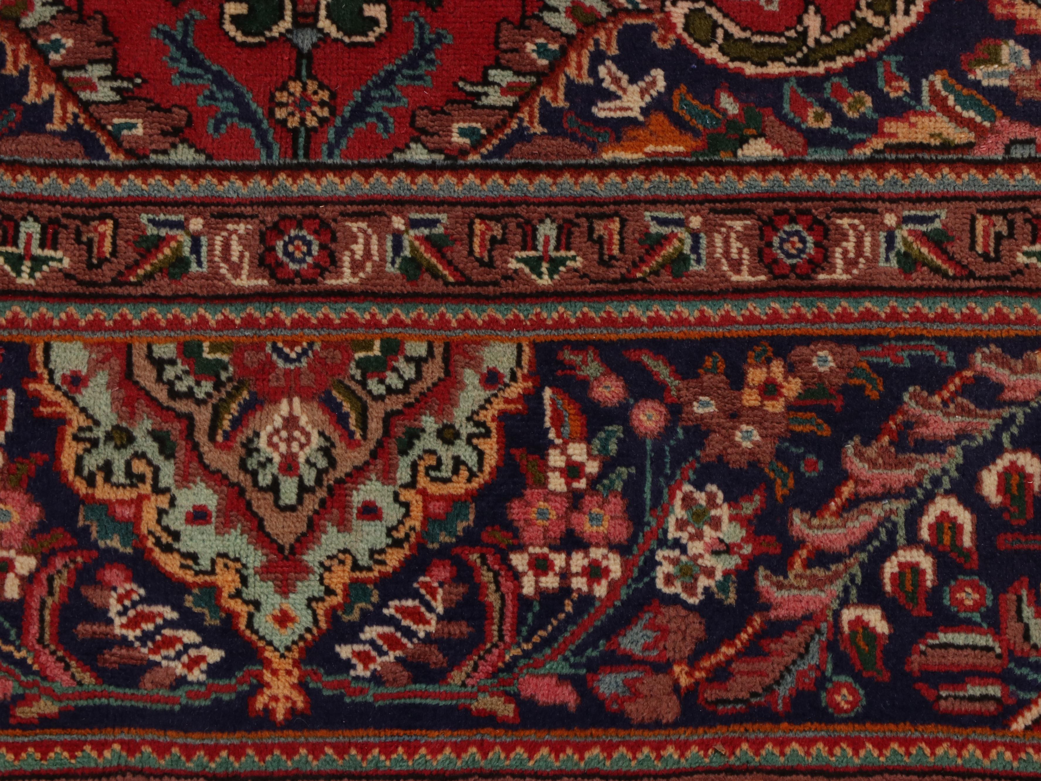 9'8 x 12'8 Hand-Knotted Persian Arak Room Sized Rug