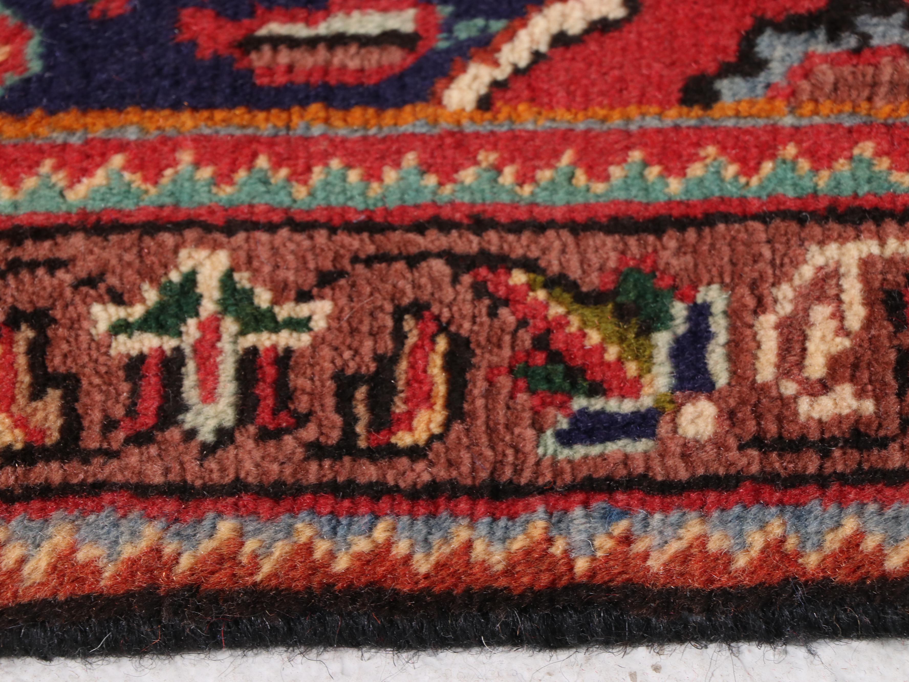 9'8 x 12'8 Hand-Knotted Persian Arak Room Sized Rug