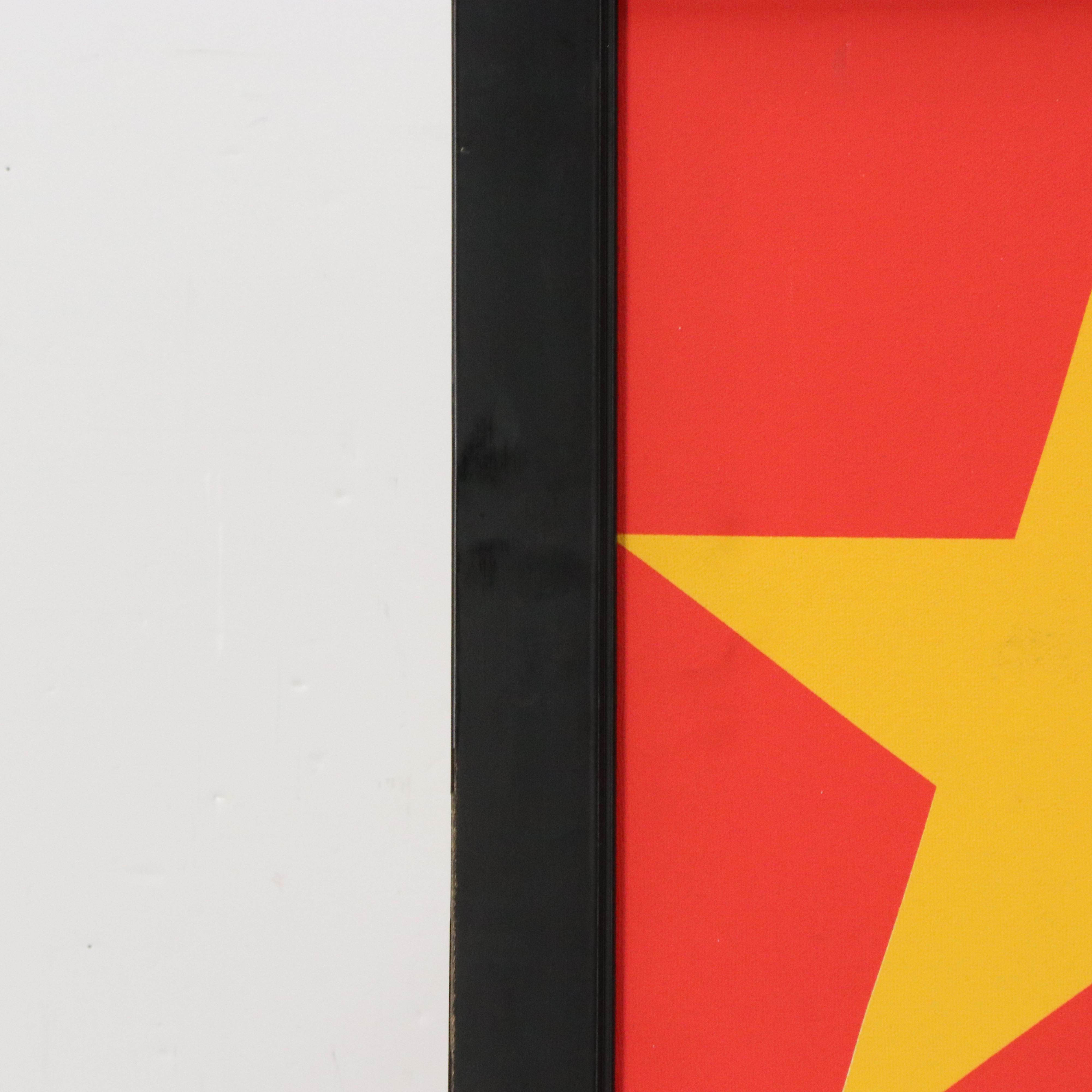 Steve Kaufman Pop Art Embellished Silkscreen "Give Kids a Break"