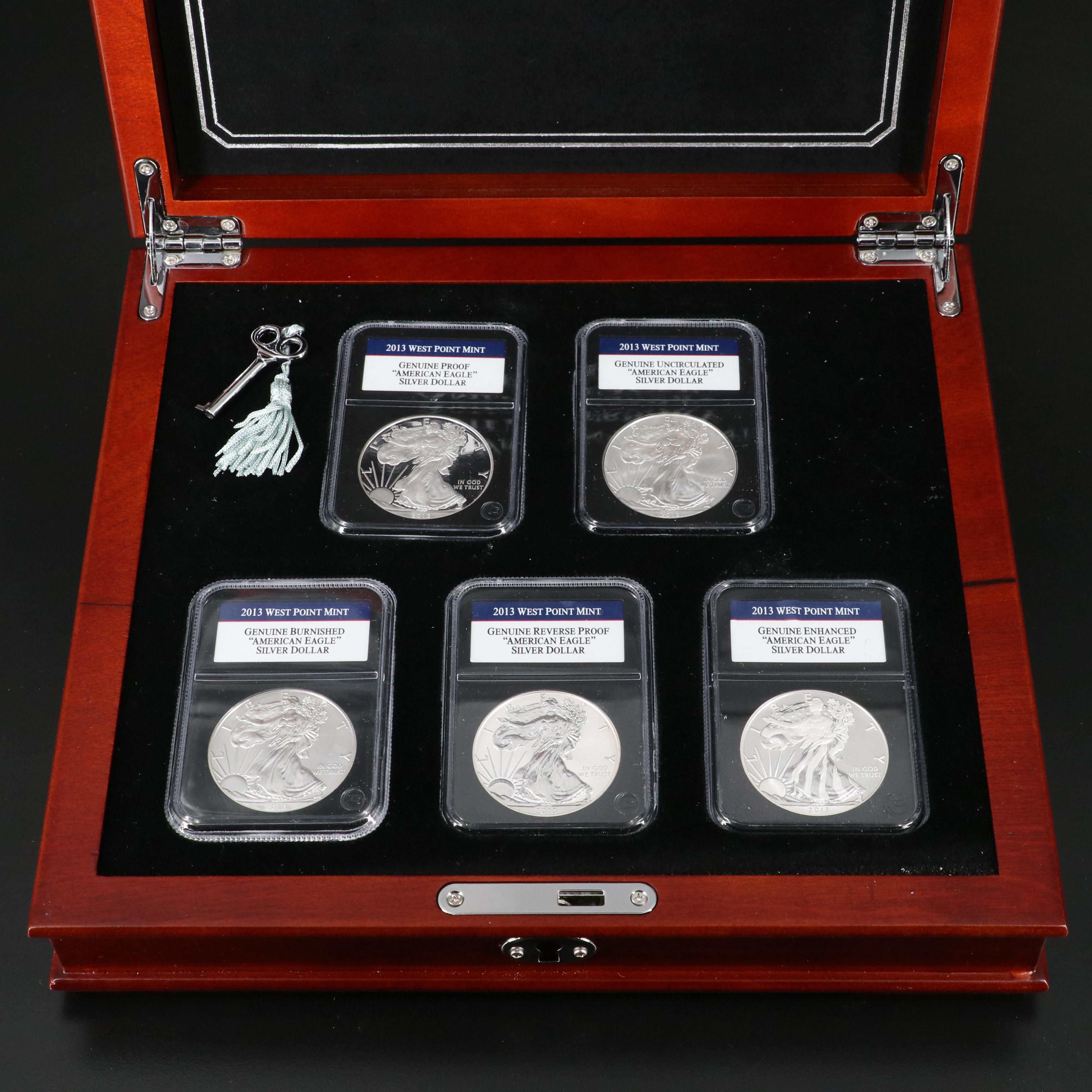 "The West Point 75th Anniversary American Silver Eagle Collection"