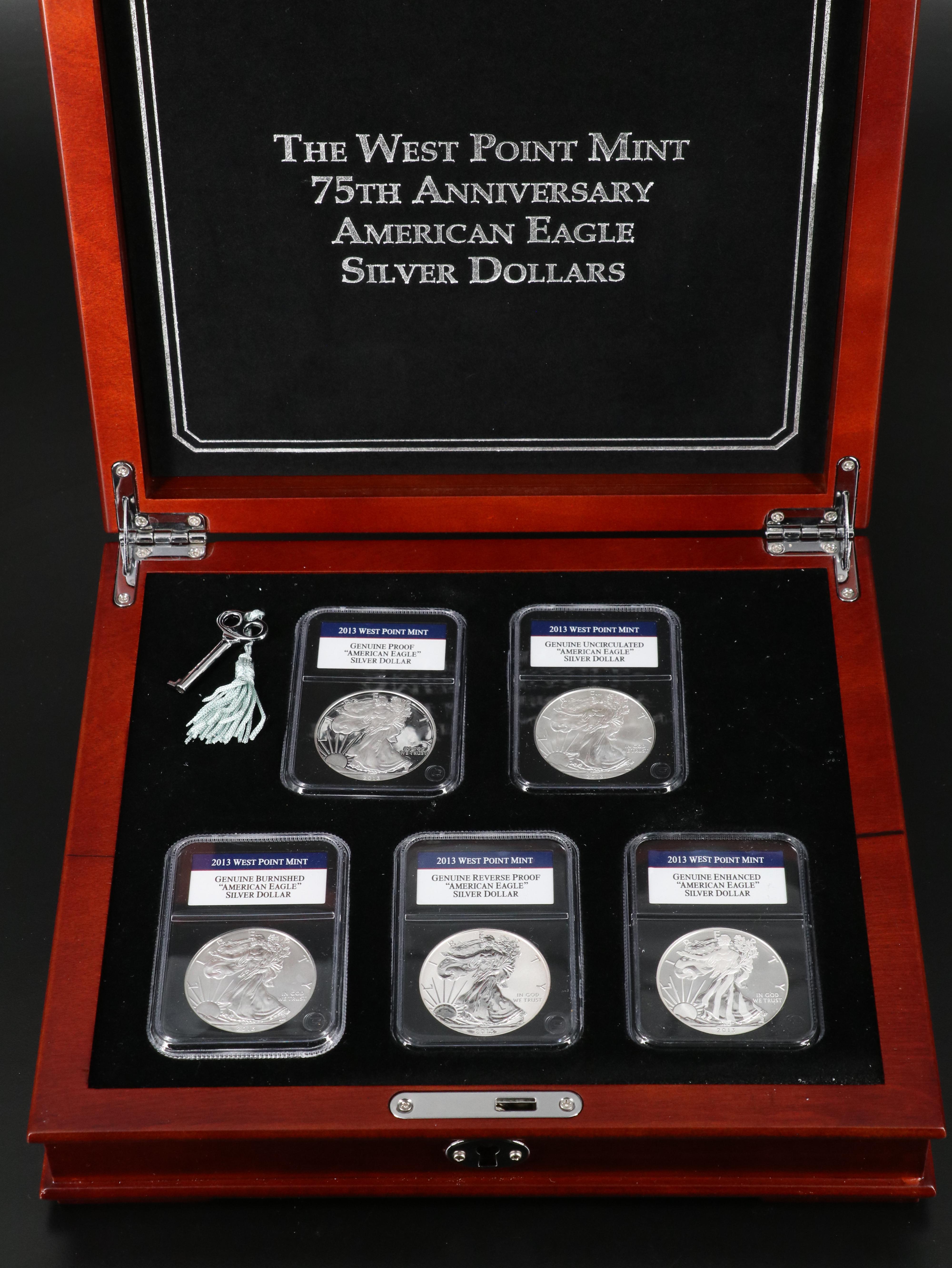 "The West Point 75th Anniversary American Silver Eagle Collection"