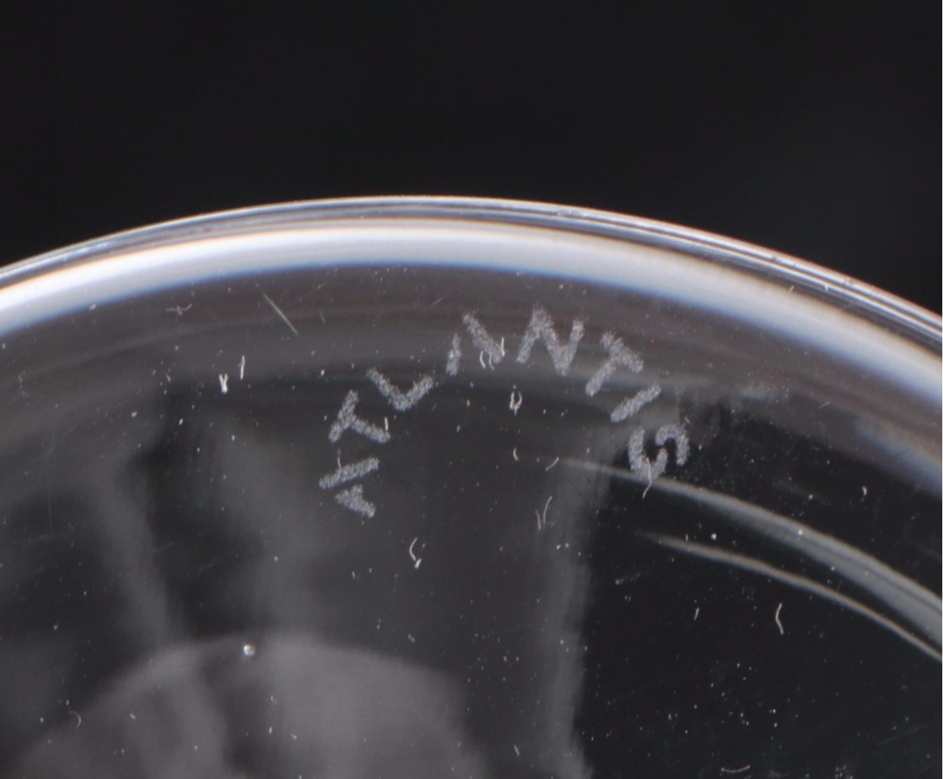 Atlantis Crystal "Coliseum" Wine Glasses, 2000-2005