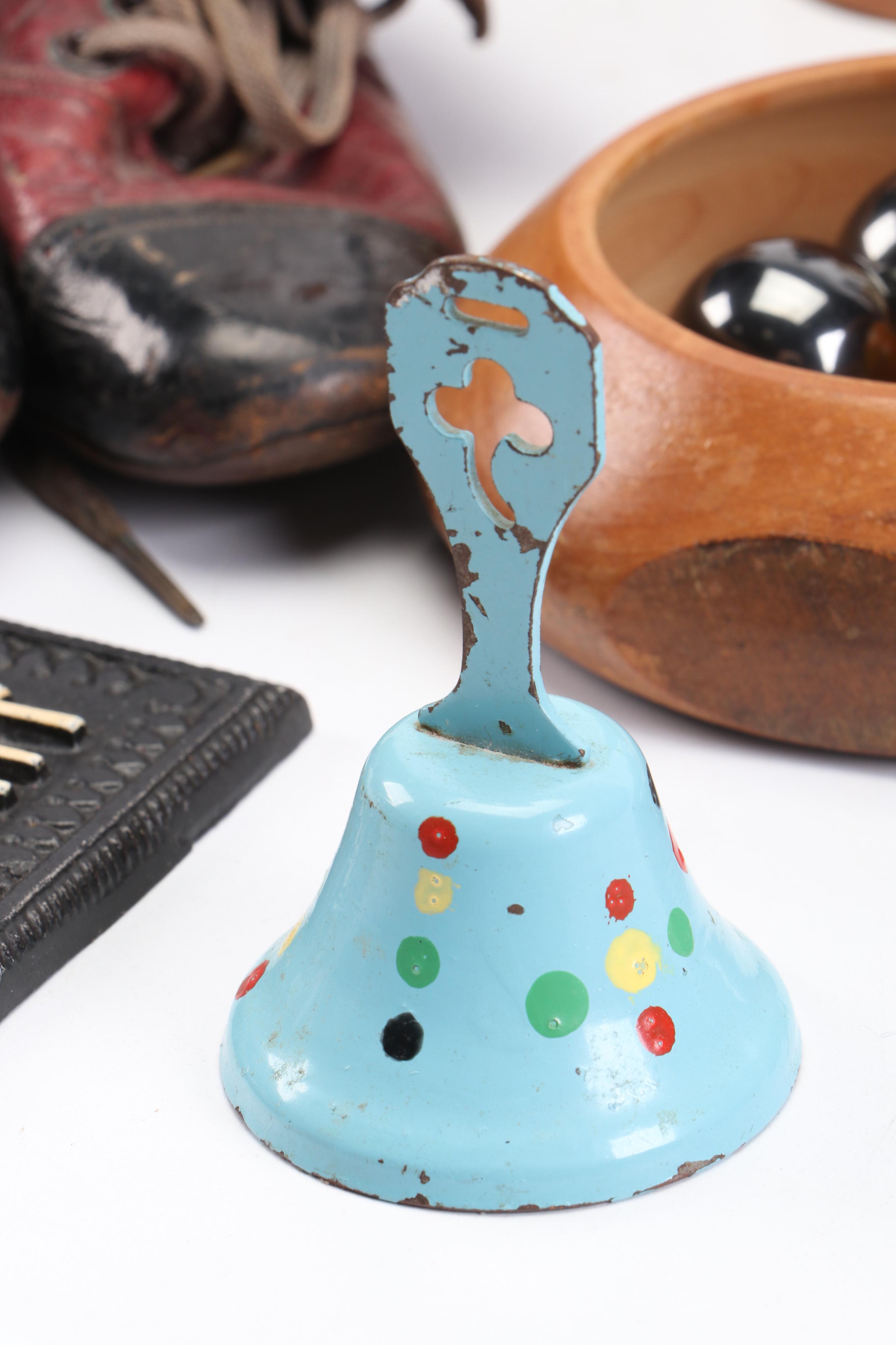 Michael Garman "Cavalryman Captain" Chalkware Sculpture with More Décor