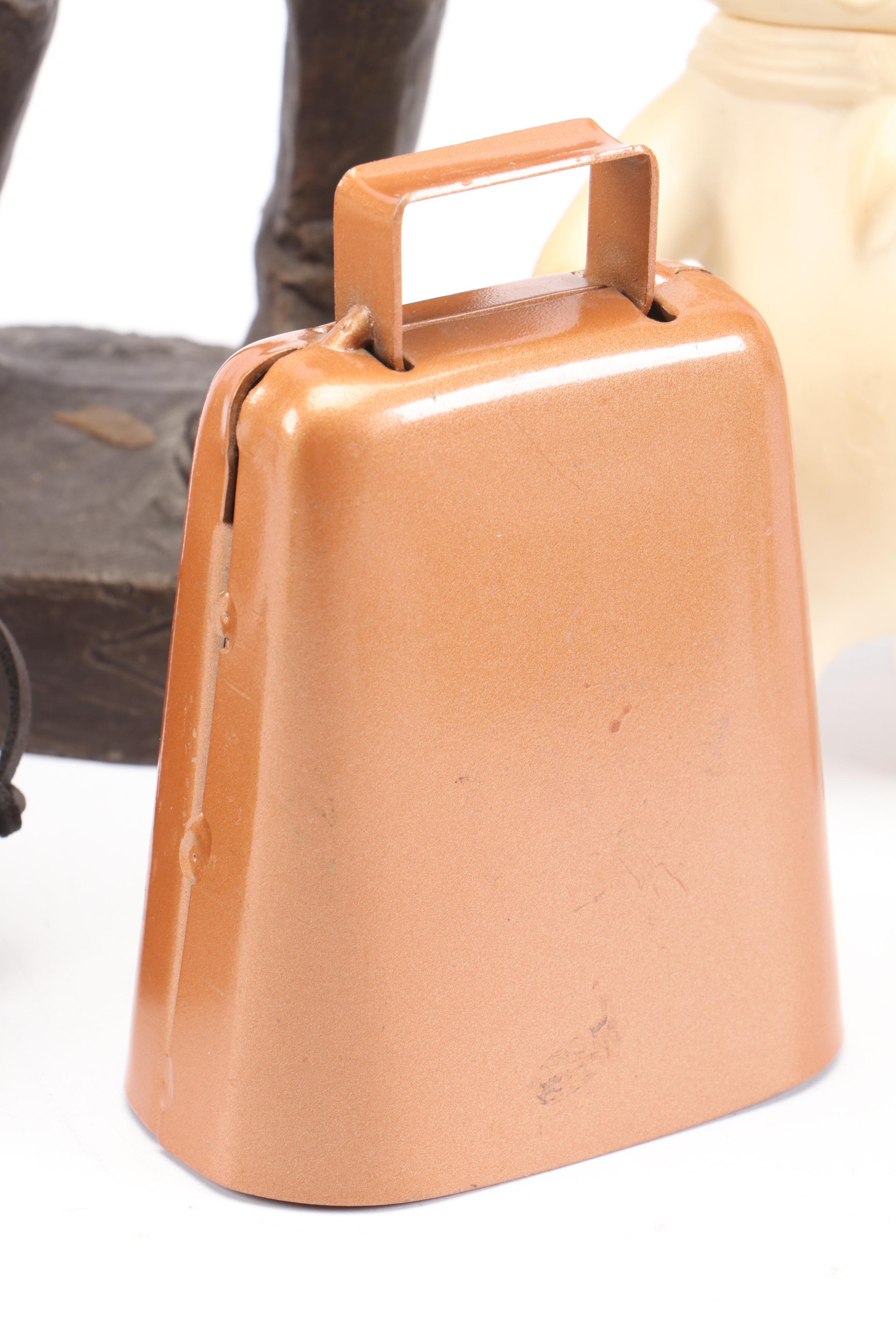 Michael Garman "Cavalryman Captain" Chalkware Sculpture with More Décor