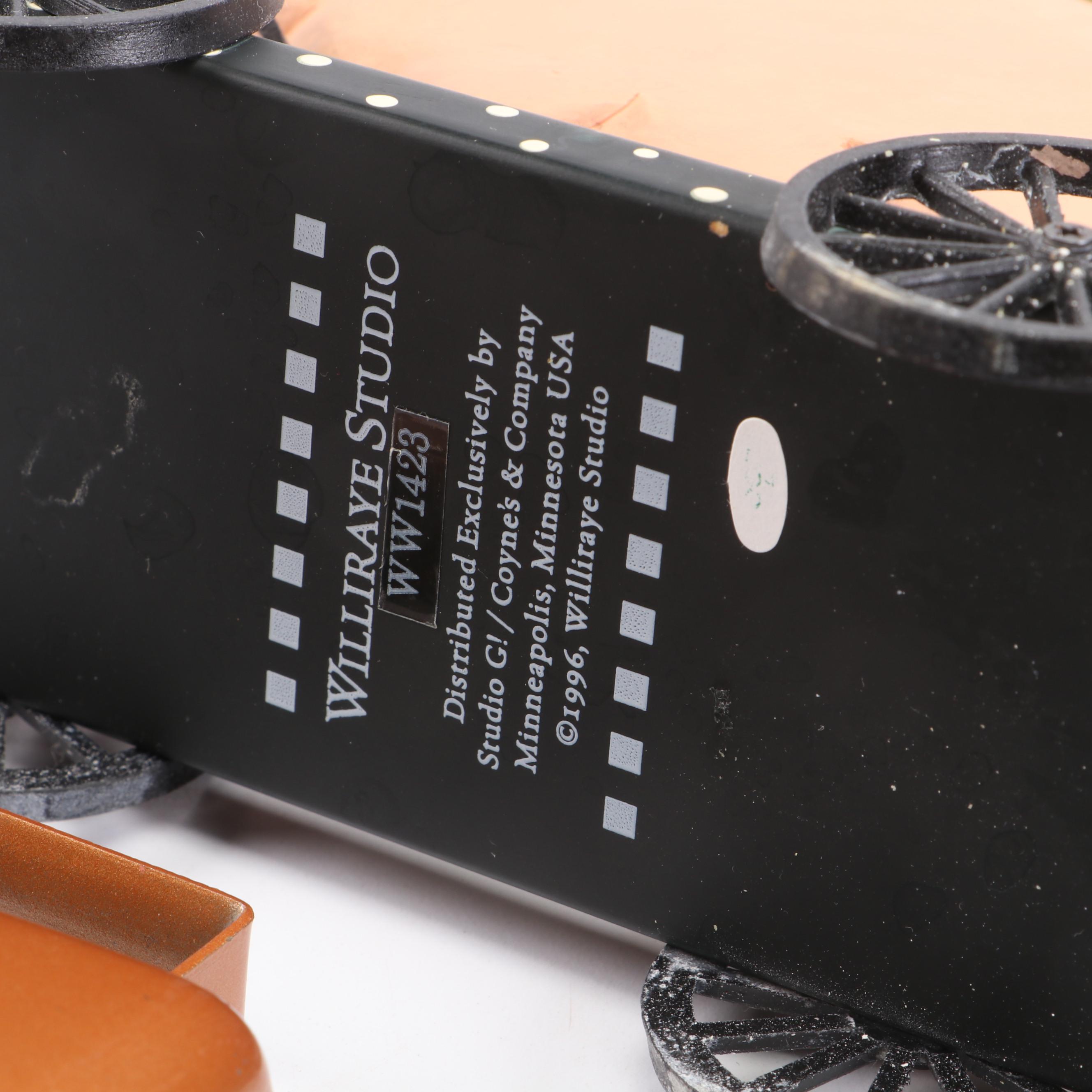 Michael Garman "Cavalryman Captain" Chalkware Sculpture with More Décor