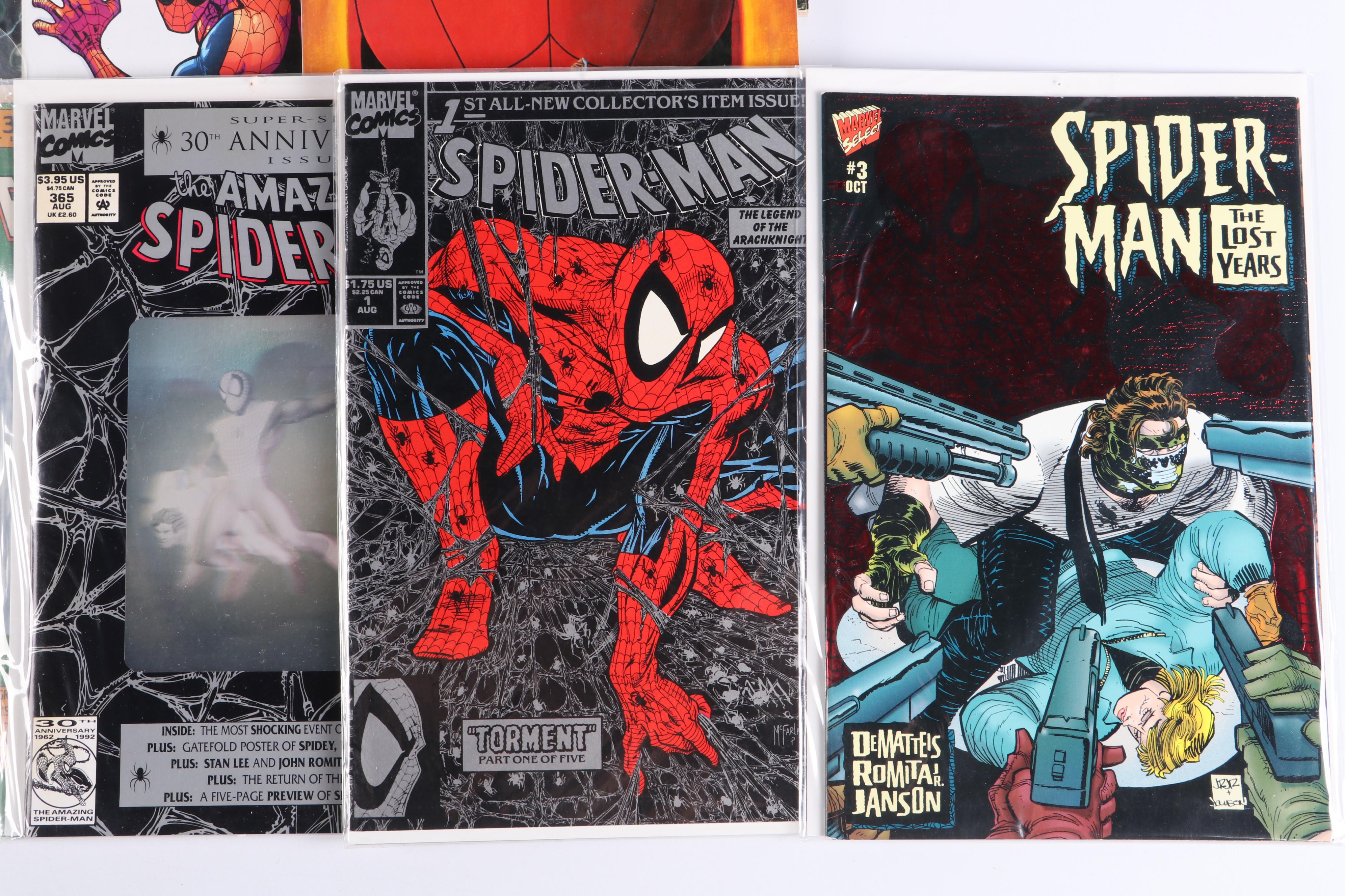 Bronze Age Comic Books Featuring "The Amazing Spider-Man" and More, 1977