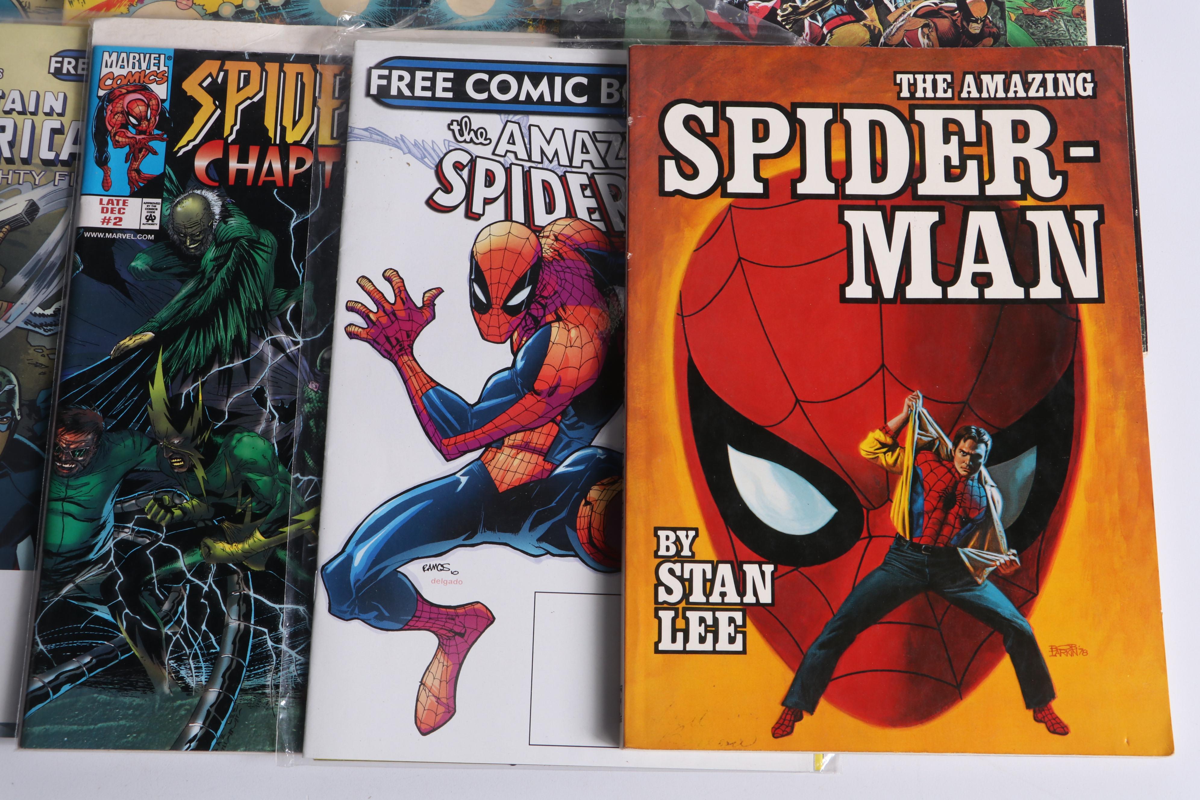 Bronze Age Comic Books Featuring "The Amazing Spider-Man" and More, 1977