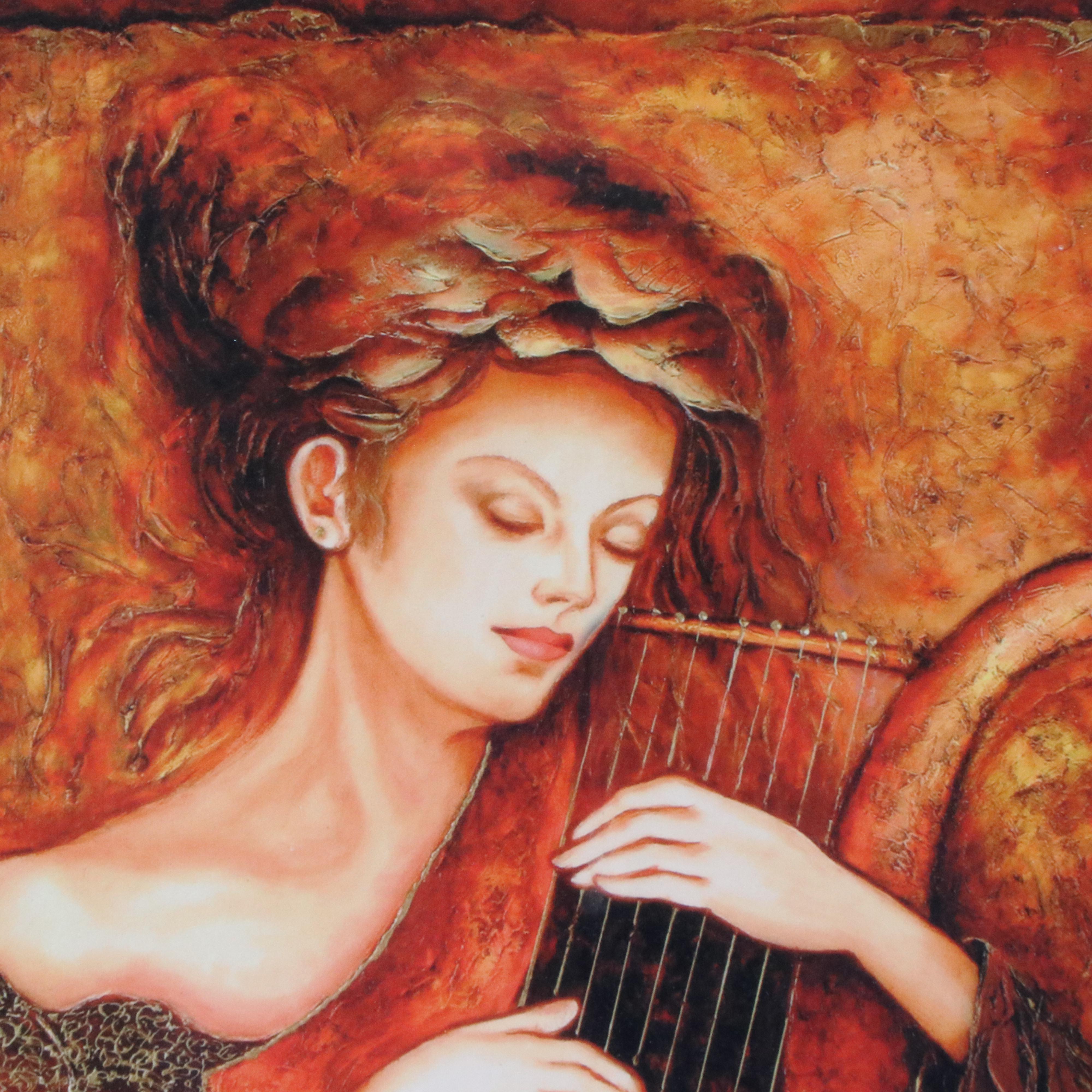 Charles Lee Embellished Giclée "Love Song"