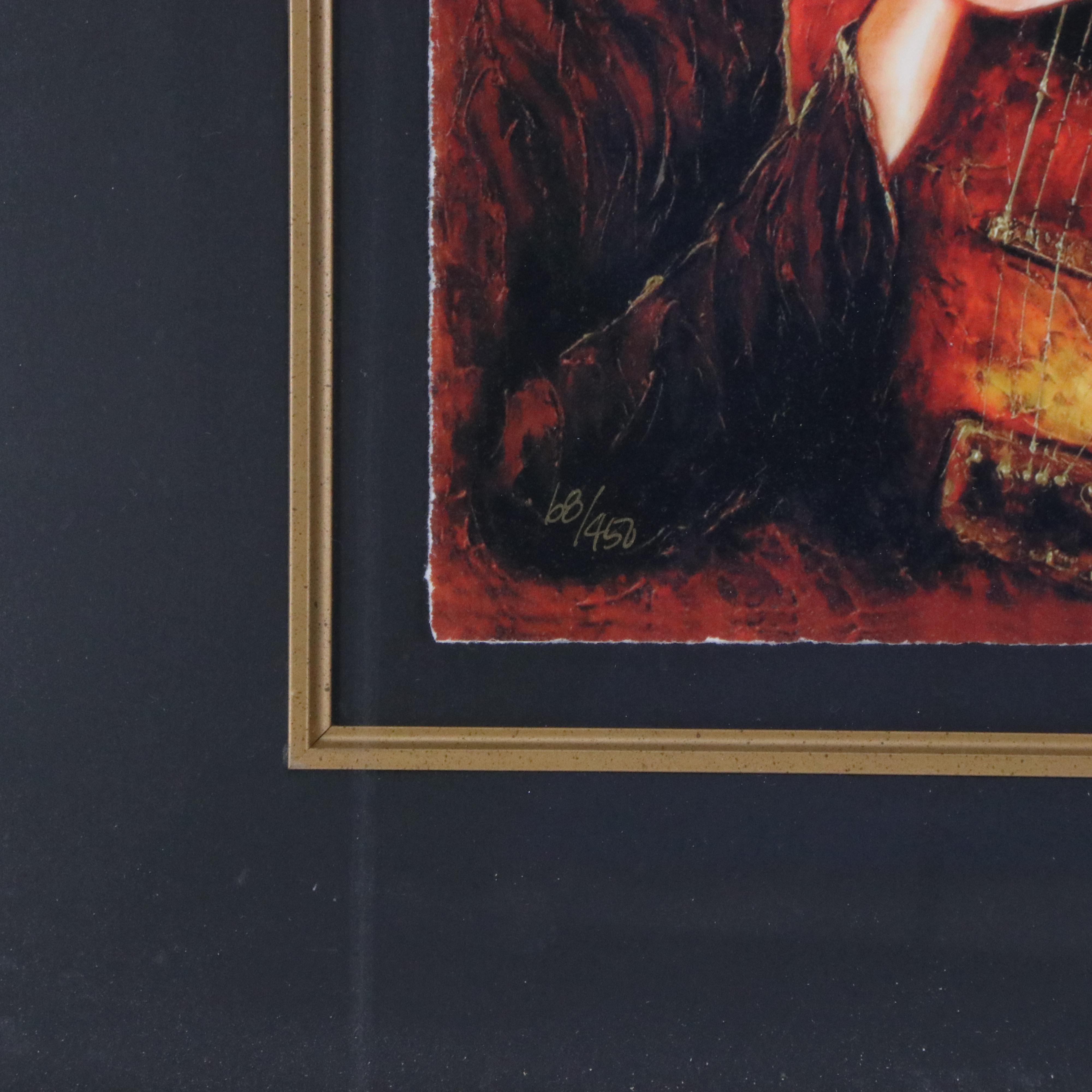 Charles Lee Embellished Giclée "Love Song"