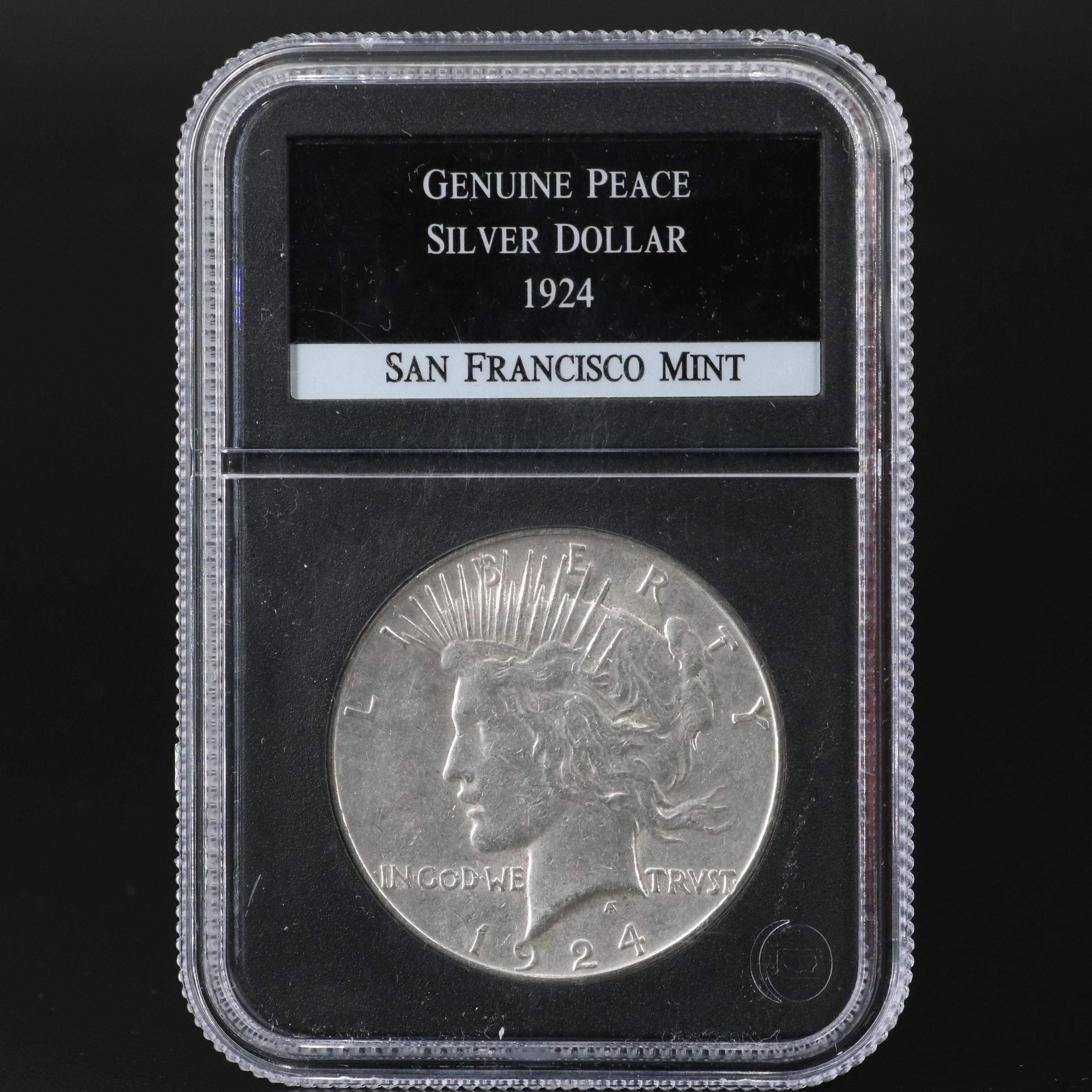 Complete Set of Peace dollars From the San Francisco Mint