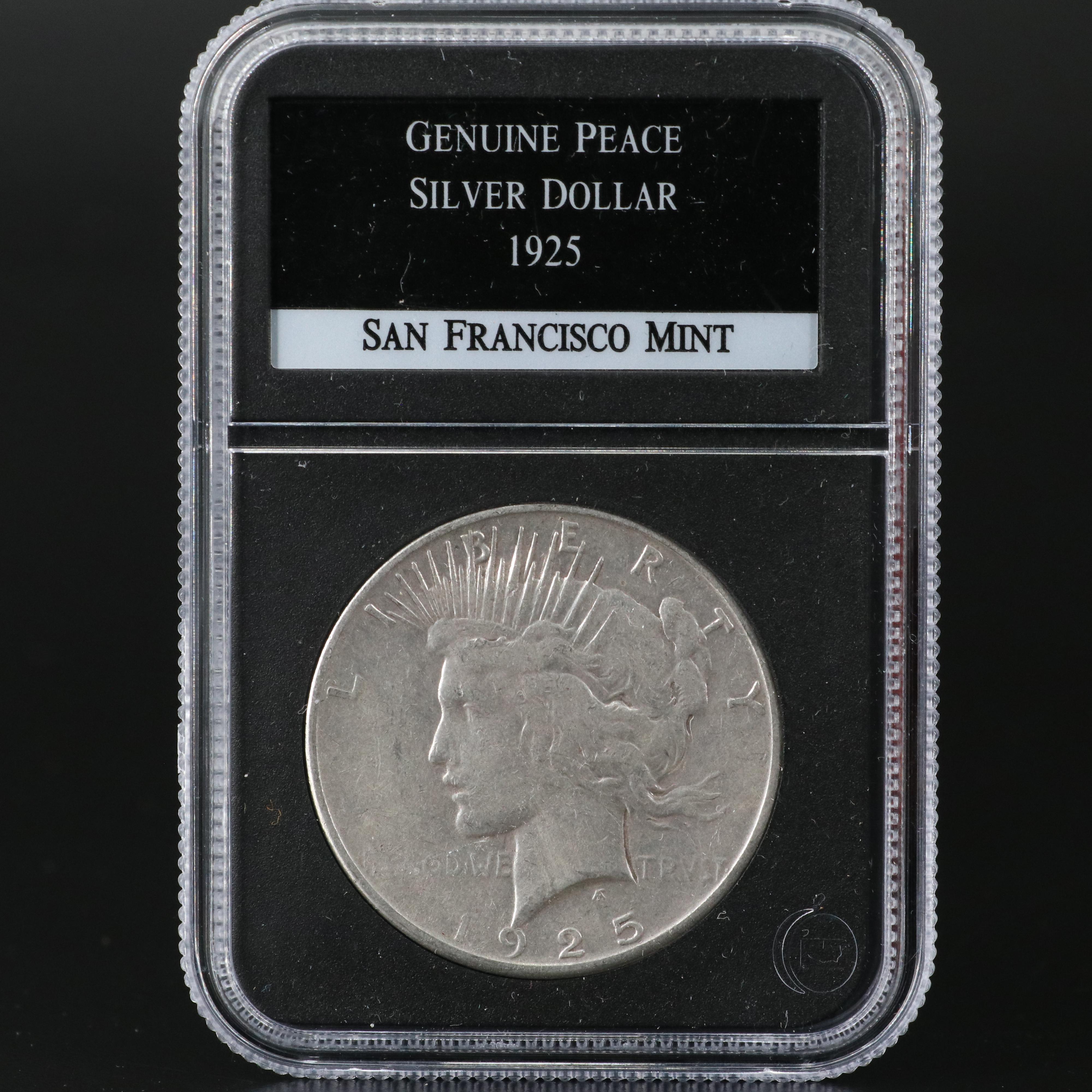 Complete Set of Peace dollars From the San Francisco Mint