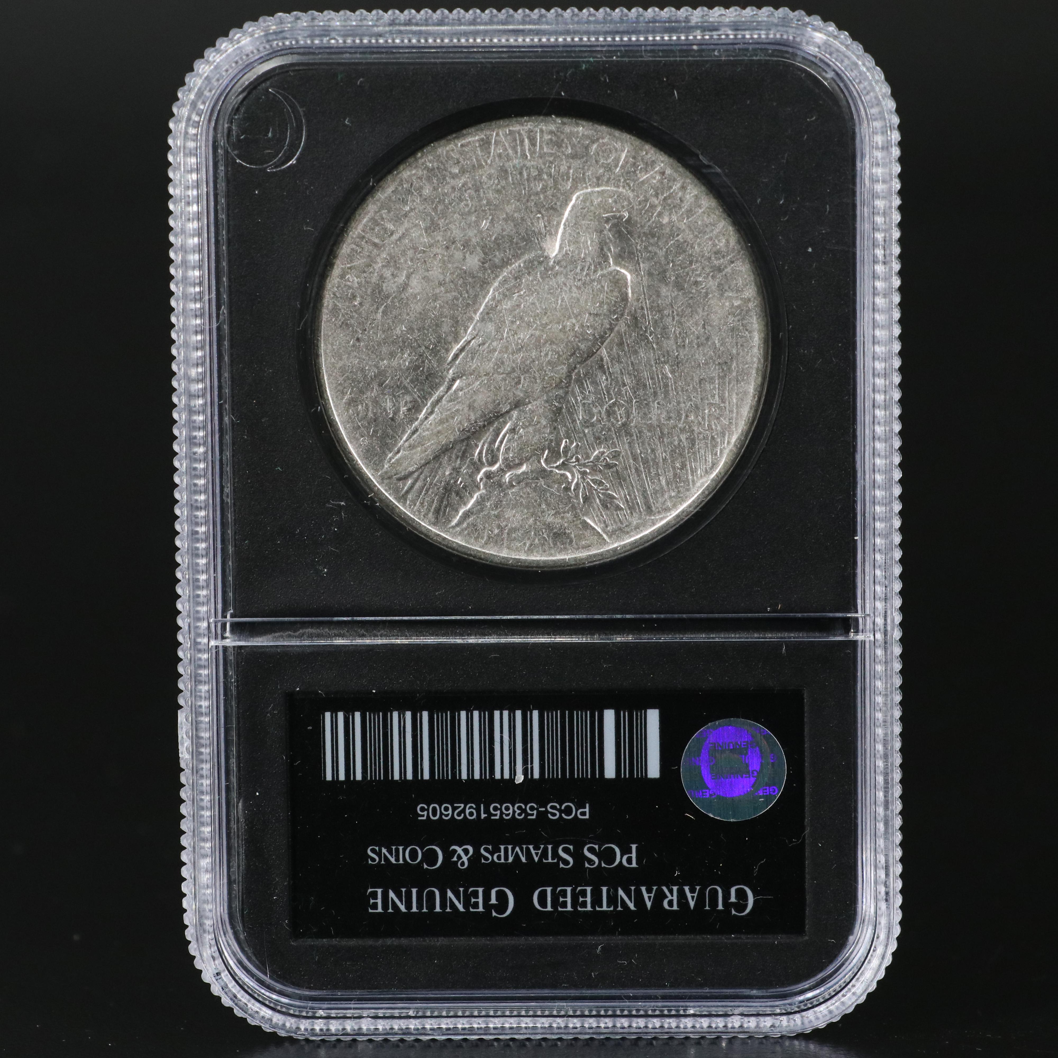 Complete Set of Peace dollars From the San Francisco Mint