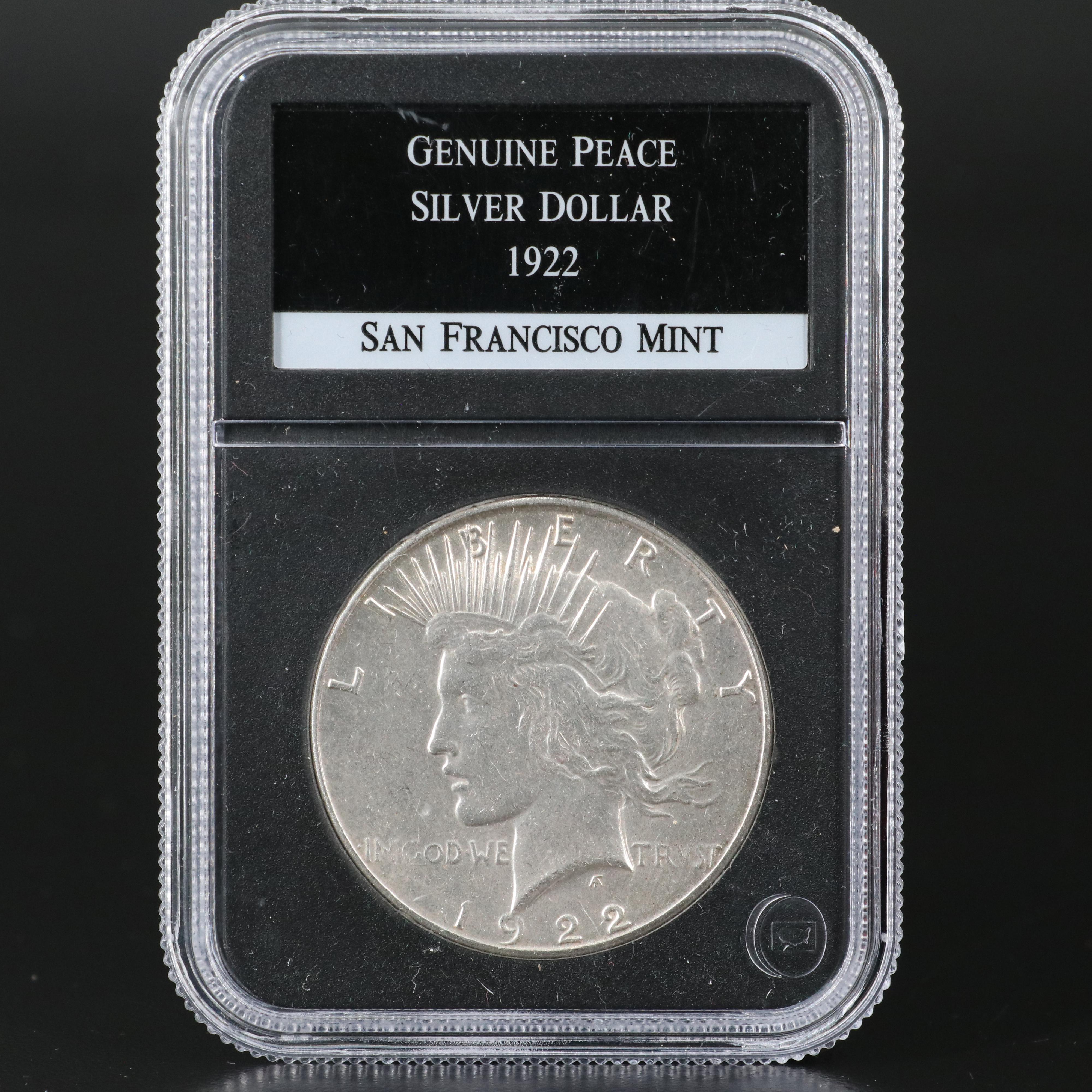 Complete Set of Peace dollars From the San Francisco Mint