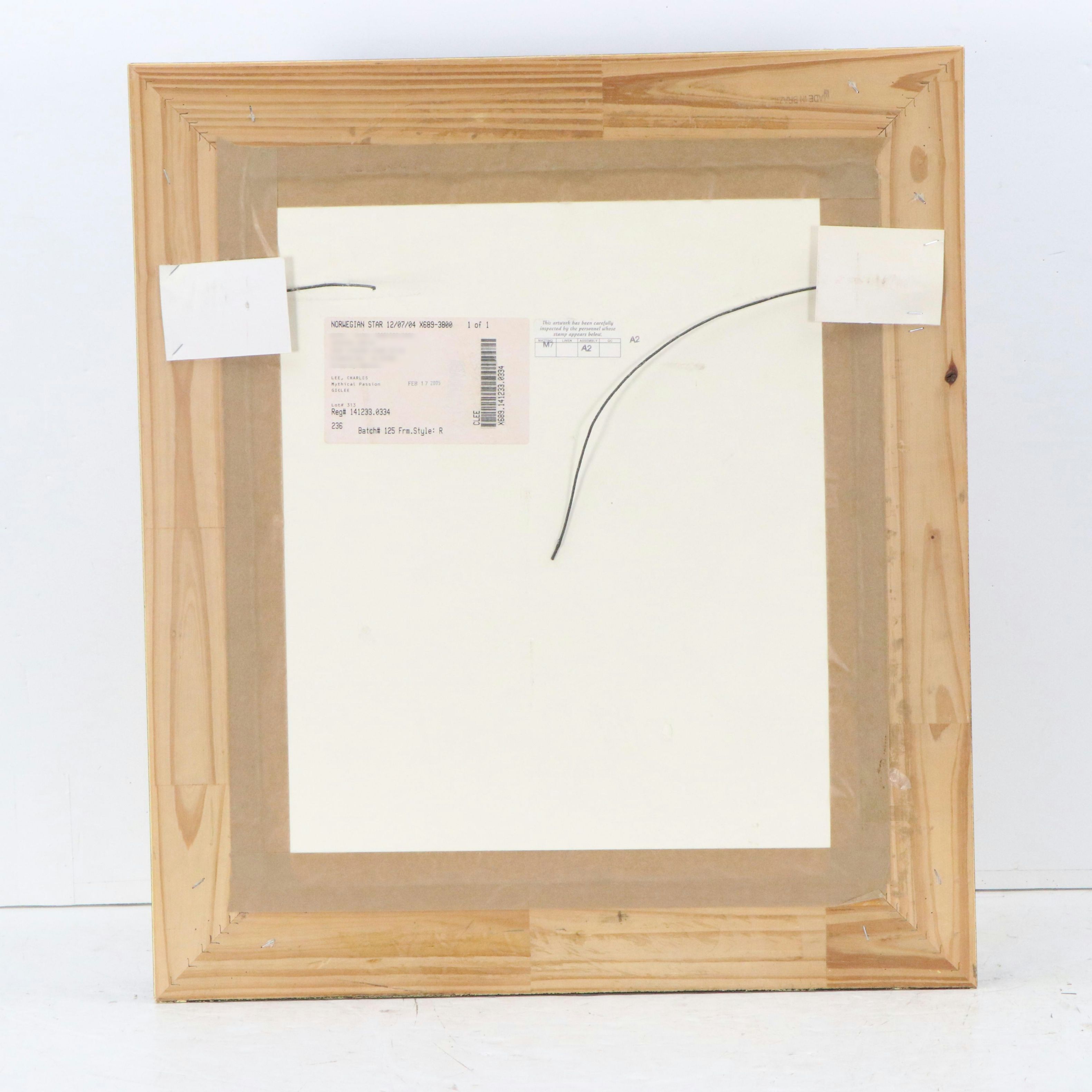 Charles Lee Embellished Giclée "Love Song"