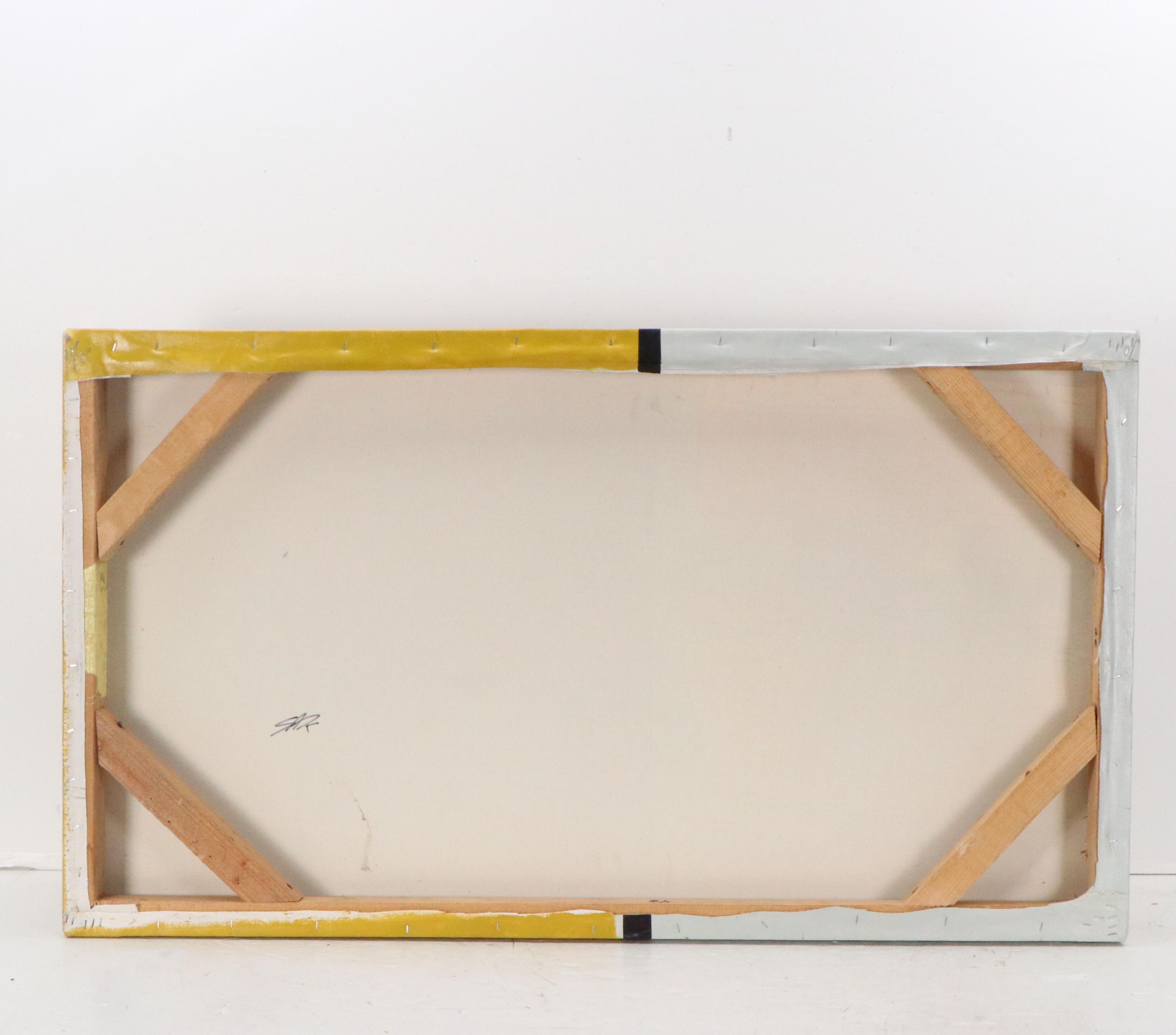 Steve Kaufman Mixed Media Painting of Dolce & Gabbana Perfume Ad