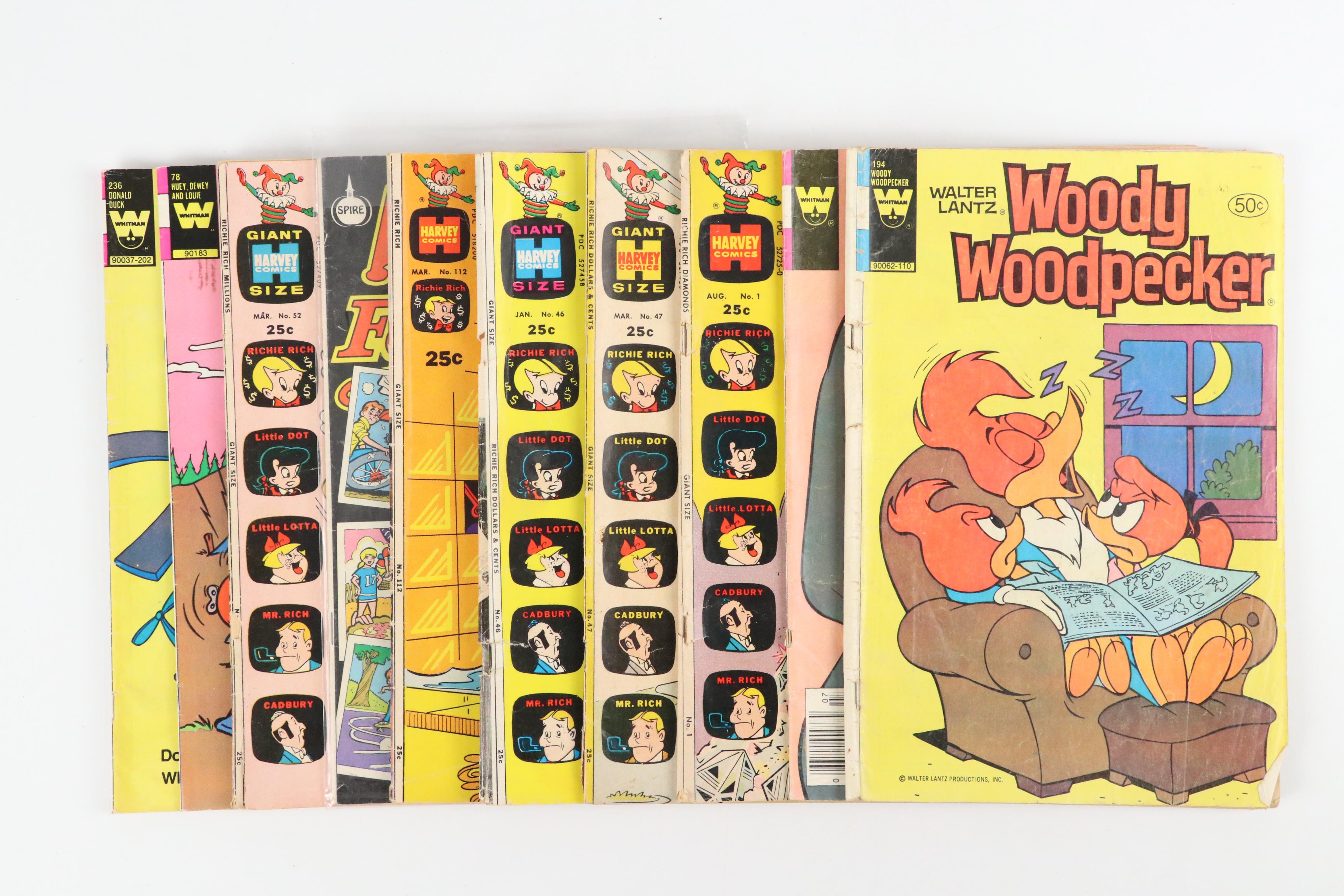 Walt Disney "Johnny Appleseed" Book with Record and More Children's Books