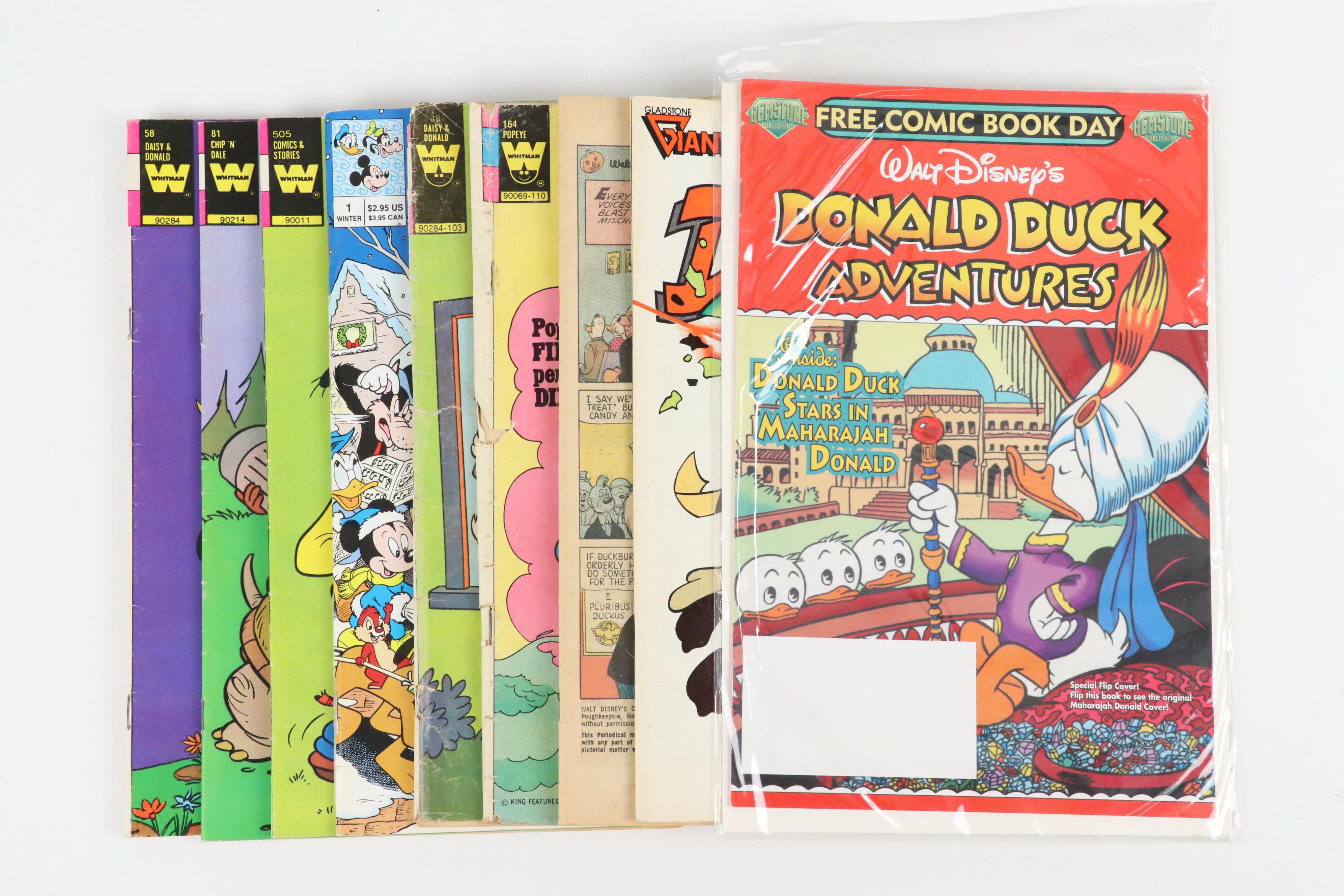 Walt Disney "Johnny Appleseed" Book with Record and More Children's Books