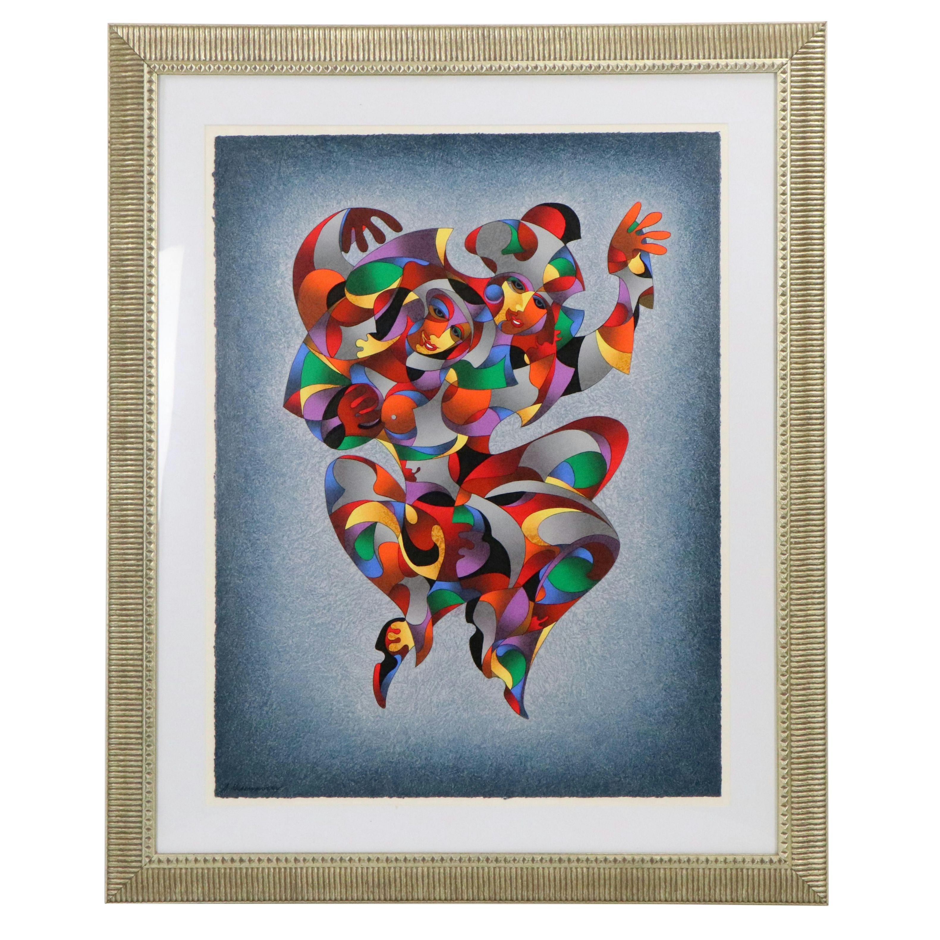 Anatole Krasnyansky Serigraph "Rapture II"