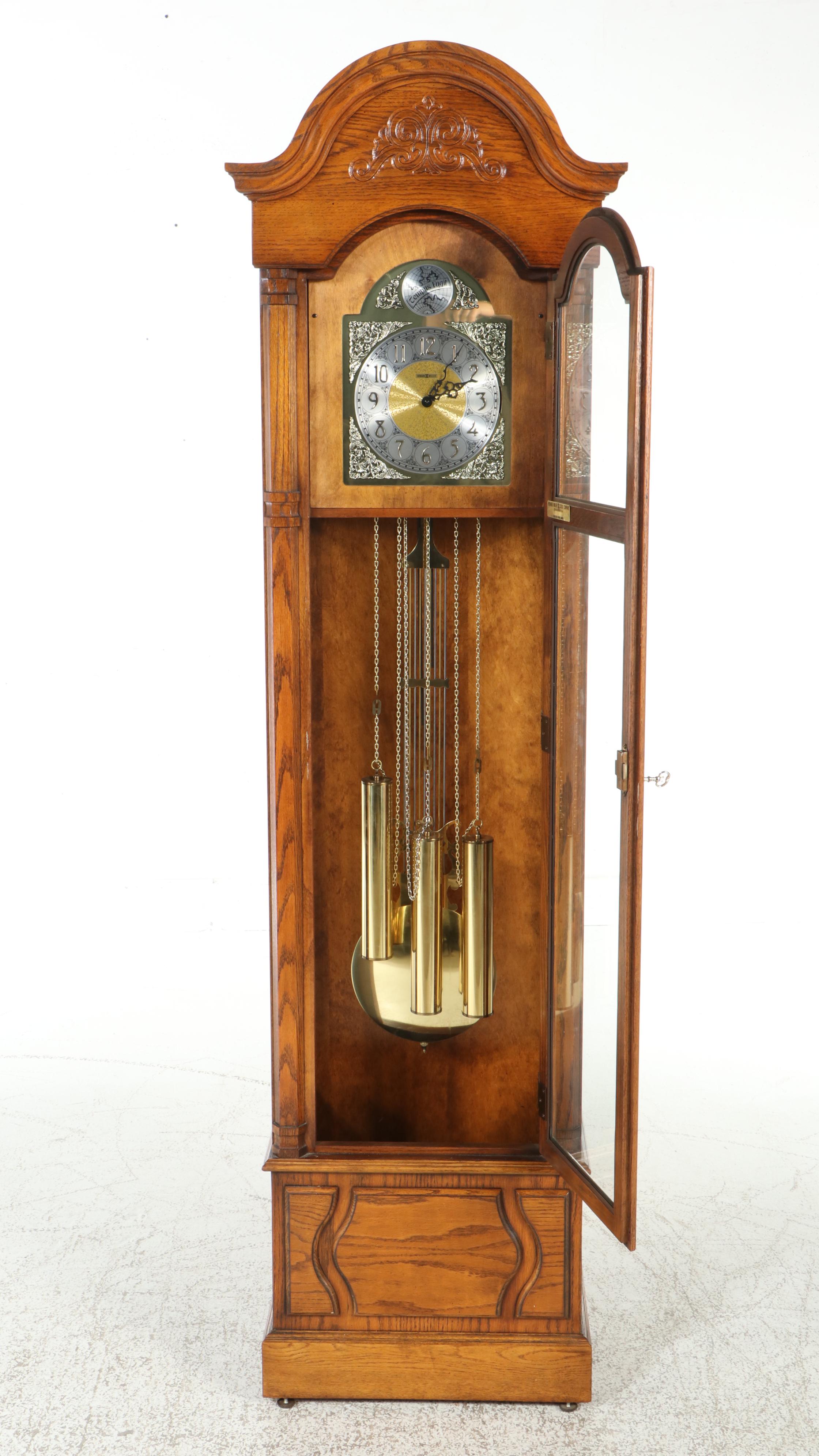 Howard Miller "Tempus Fugit" Grandfather Clock