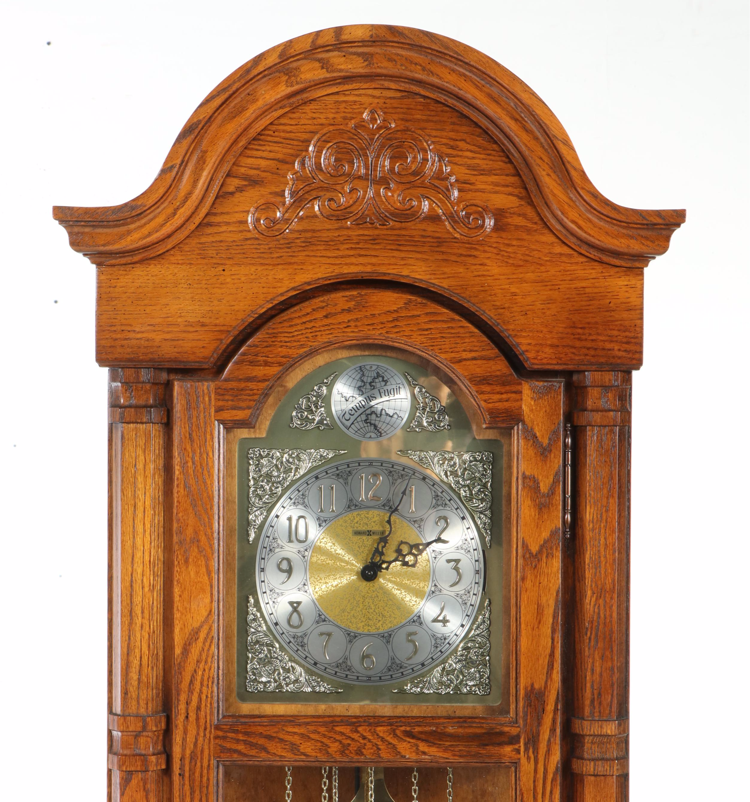 Howard Miller "Tempus Fugit" Grandfather Clock
