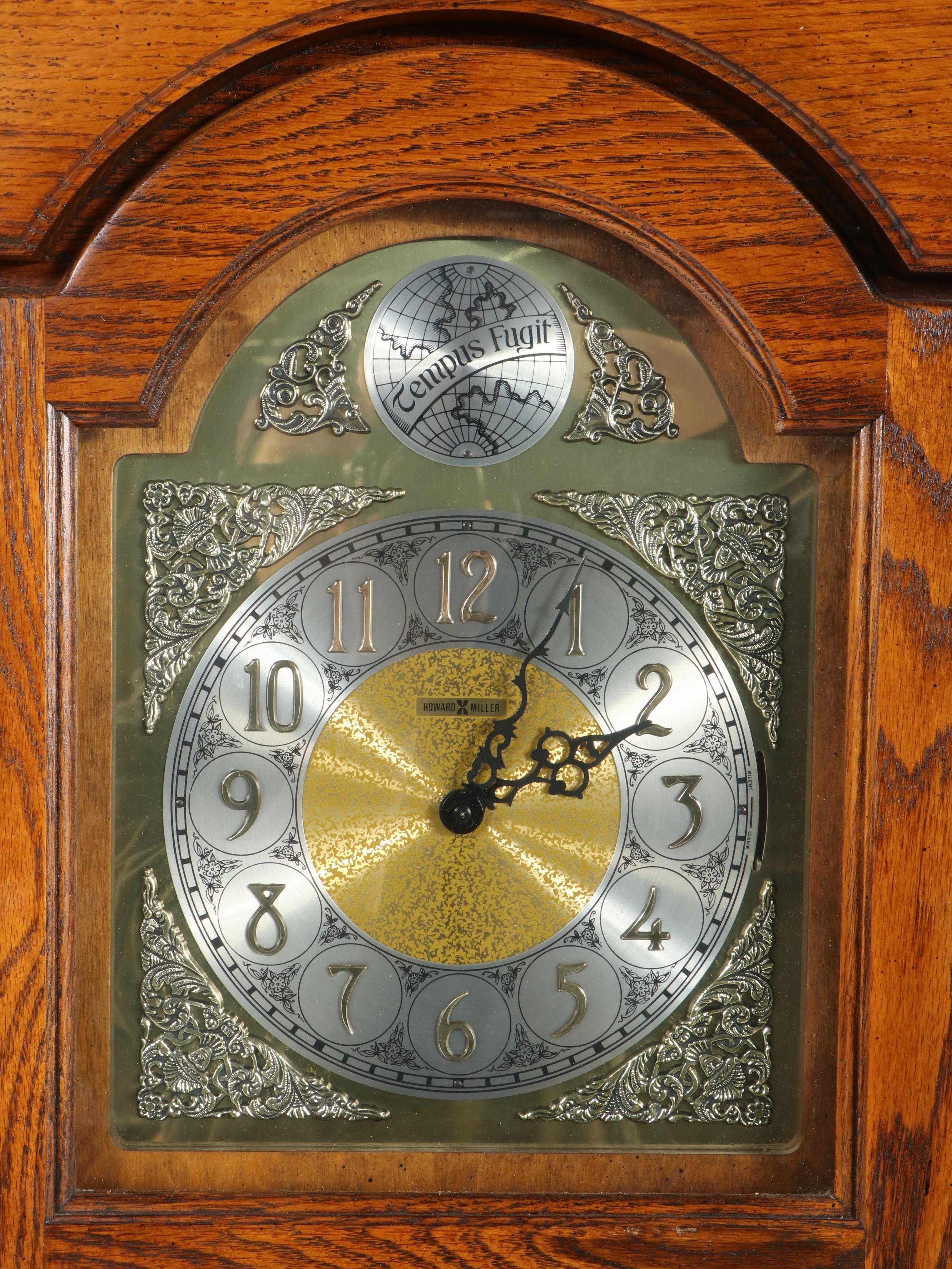 Howard Miller "Tempus Fugit" Grandfather Clock