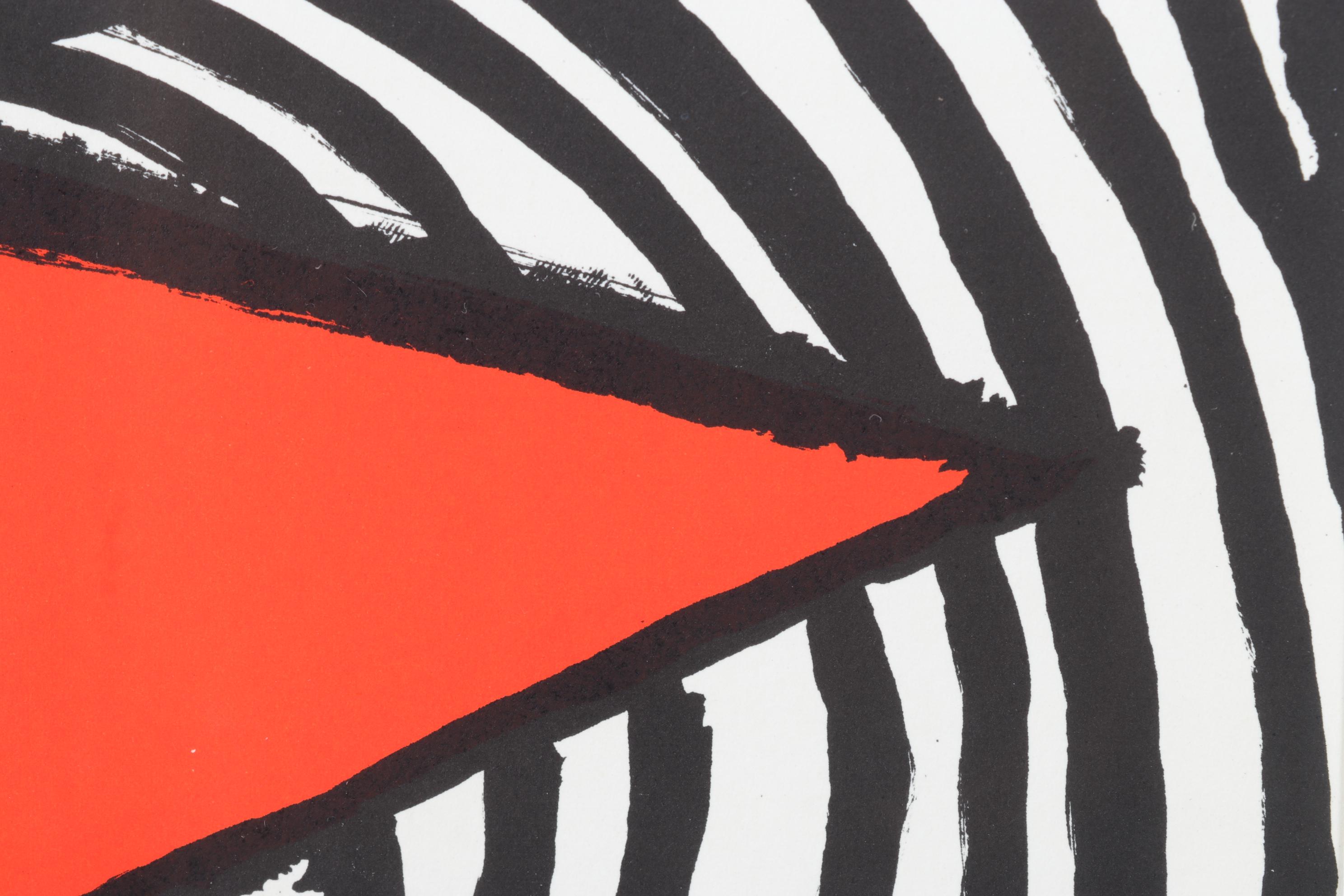 Alexander Calder Color Lithograph for "Derrière le Miroir," 1973