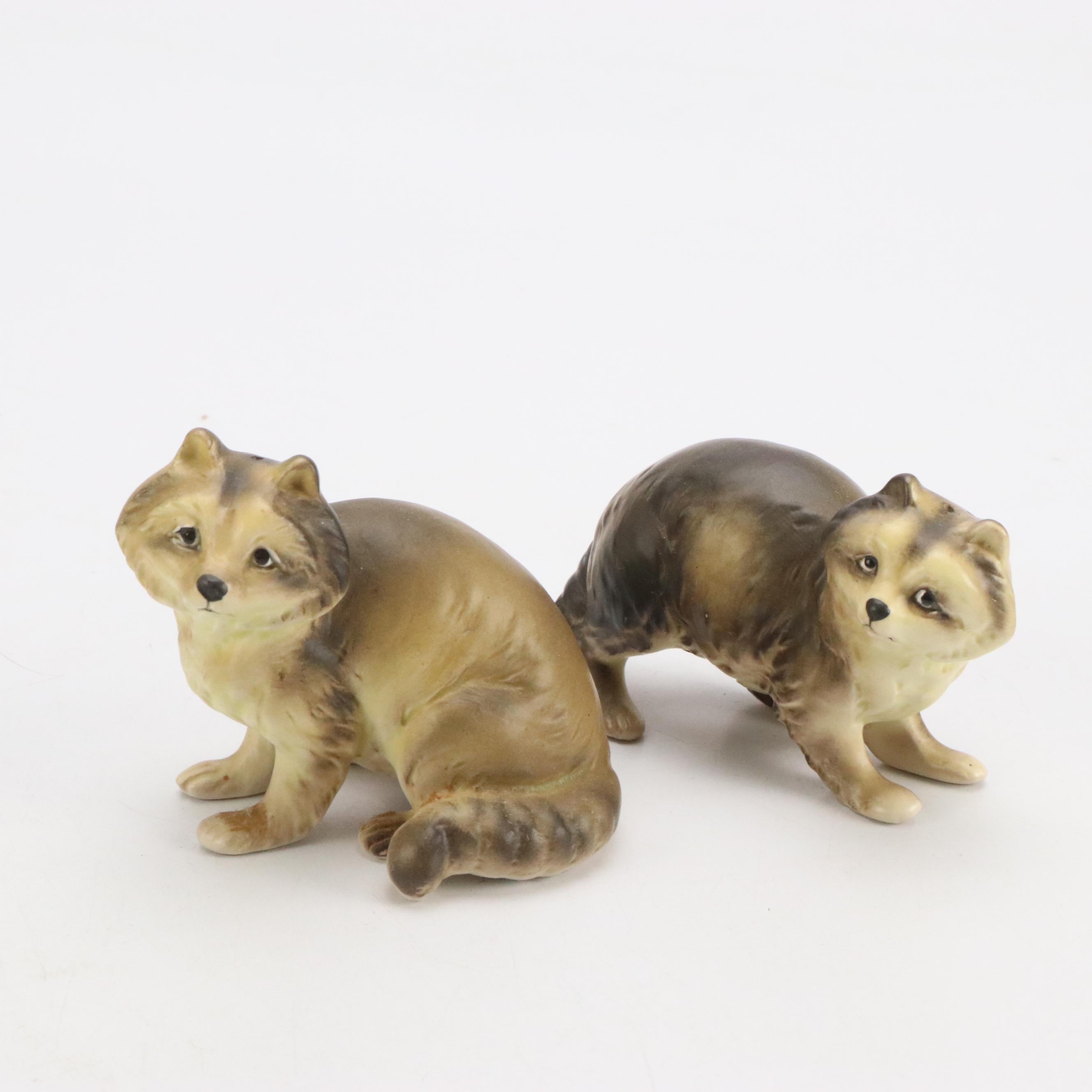 Japanese Import Woodland Animal Shakers by Inarco, Enesco and Victoria Ceramics