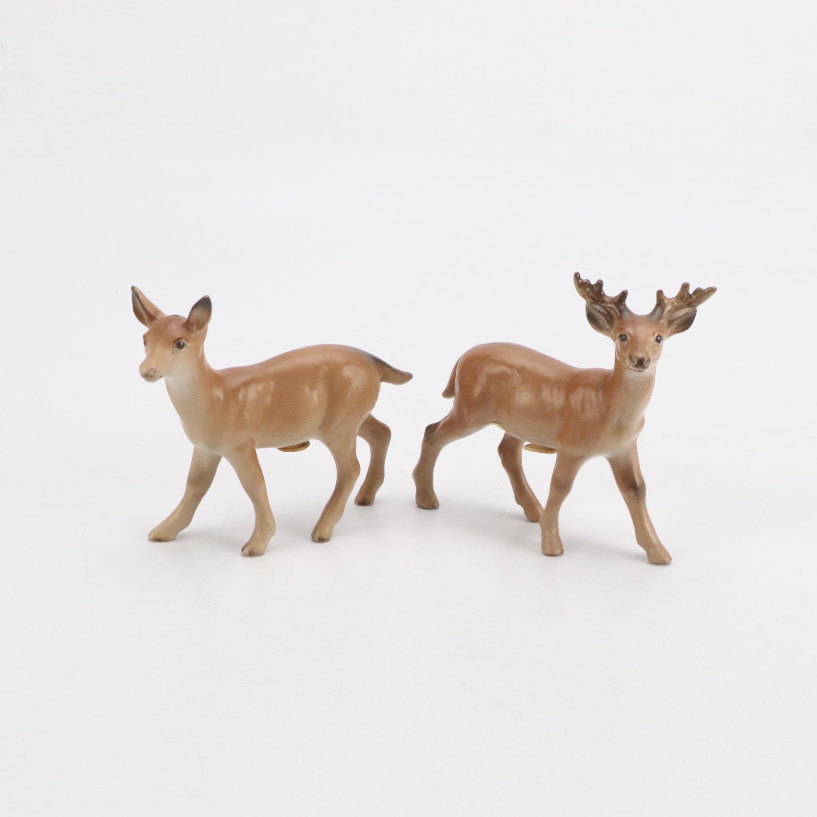 Japanese Import Woodland Animal Shakers by Inarco, Enesco and Victoria Ceramics