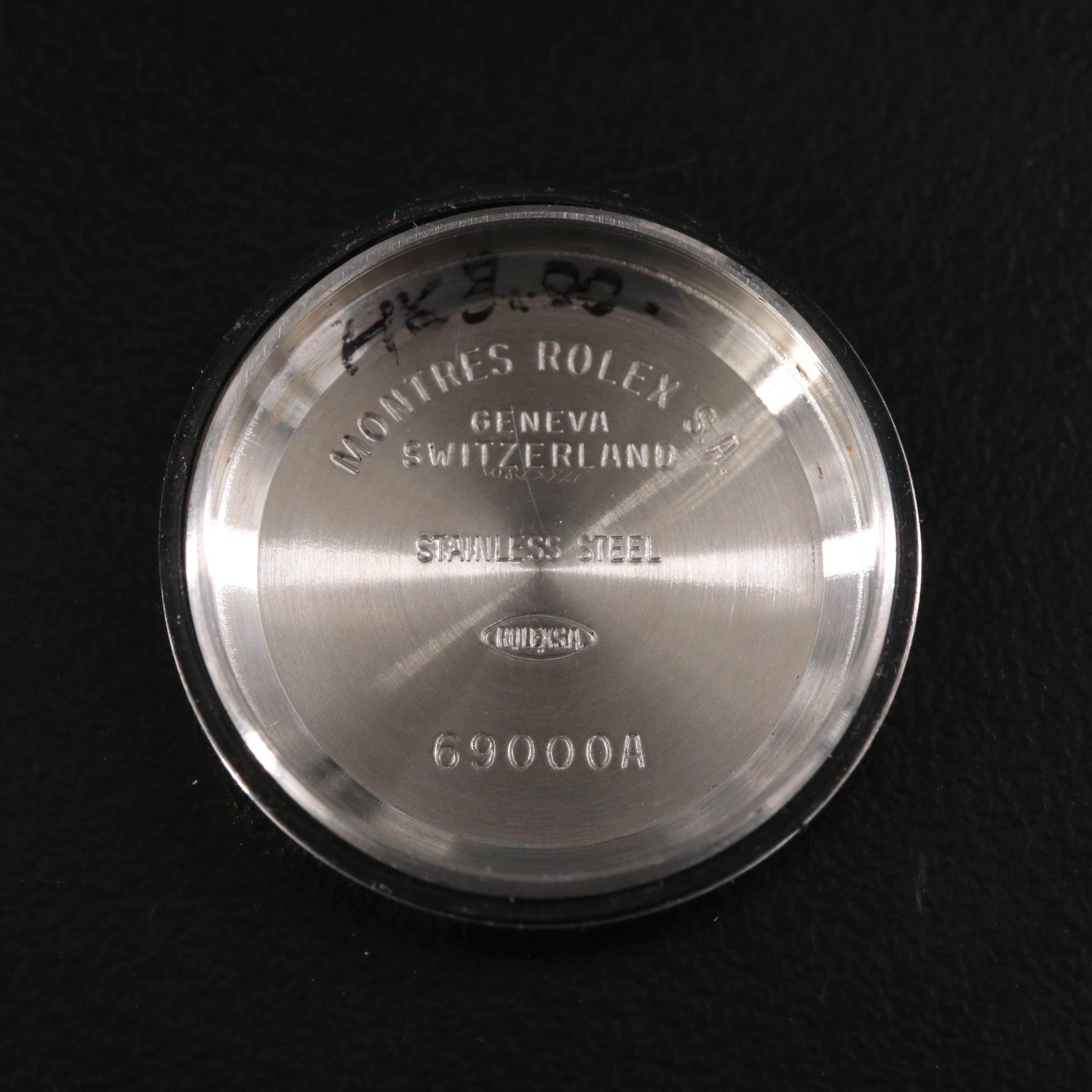 1984 Rolex Oyster Perpetual Date Custom 1.10 CTW Diamond Watch